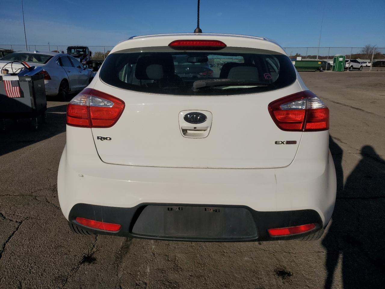 2012 Kia Rio Ex VIN: KNADN5A39C6031495 Lot: 92351055