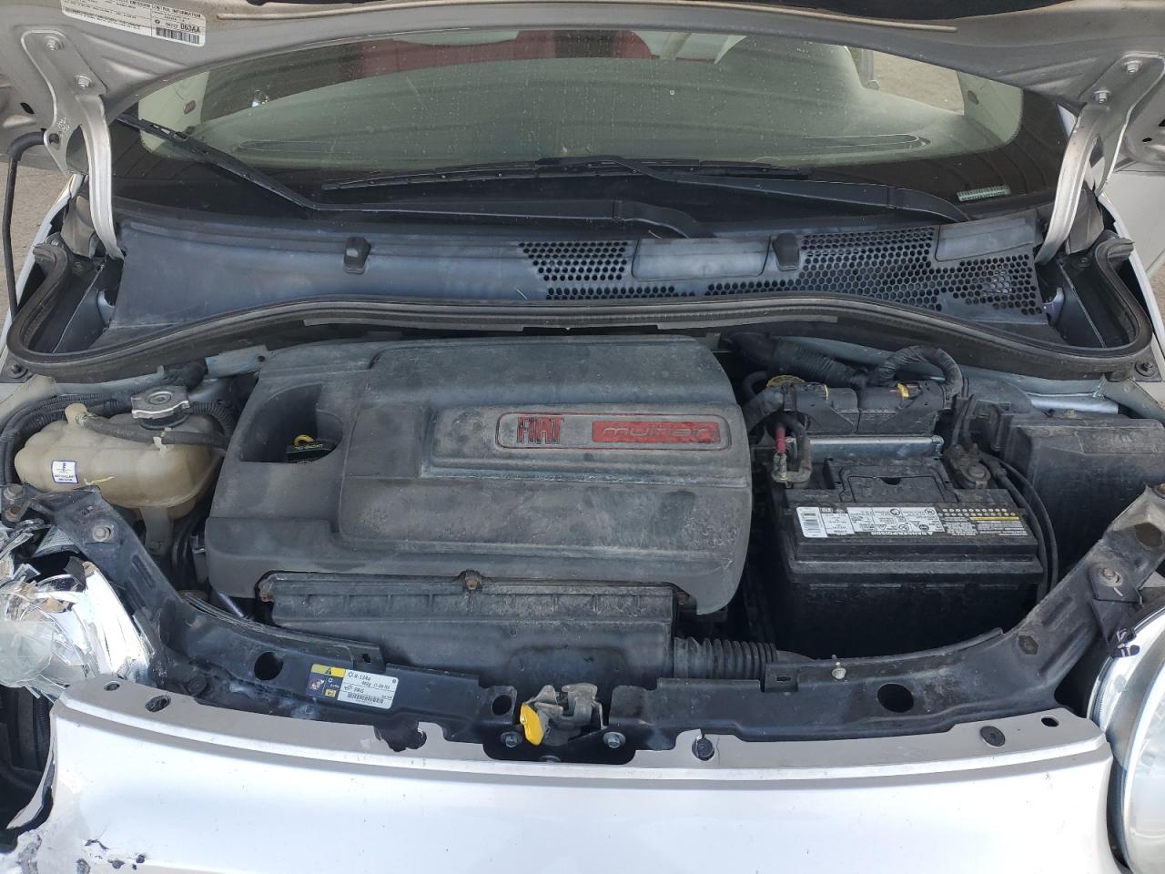 2013 Fiat 500 Lounge VIN: 3C3CFFER3DT718502 Lot: 92878855