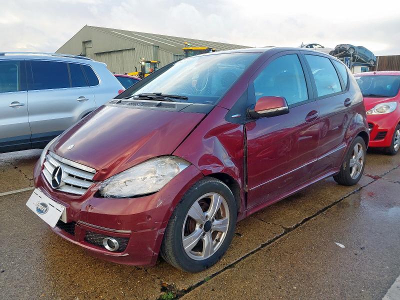 2010 MERCEDES-BENZ A CLASS A160 AVANTGARDE SE 5DR CVT AUTO for sale at Copart NEWBURY