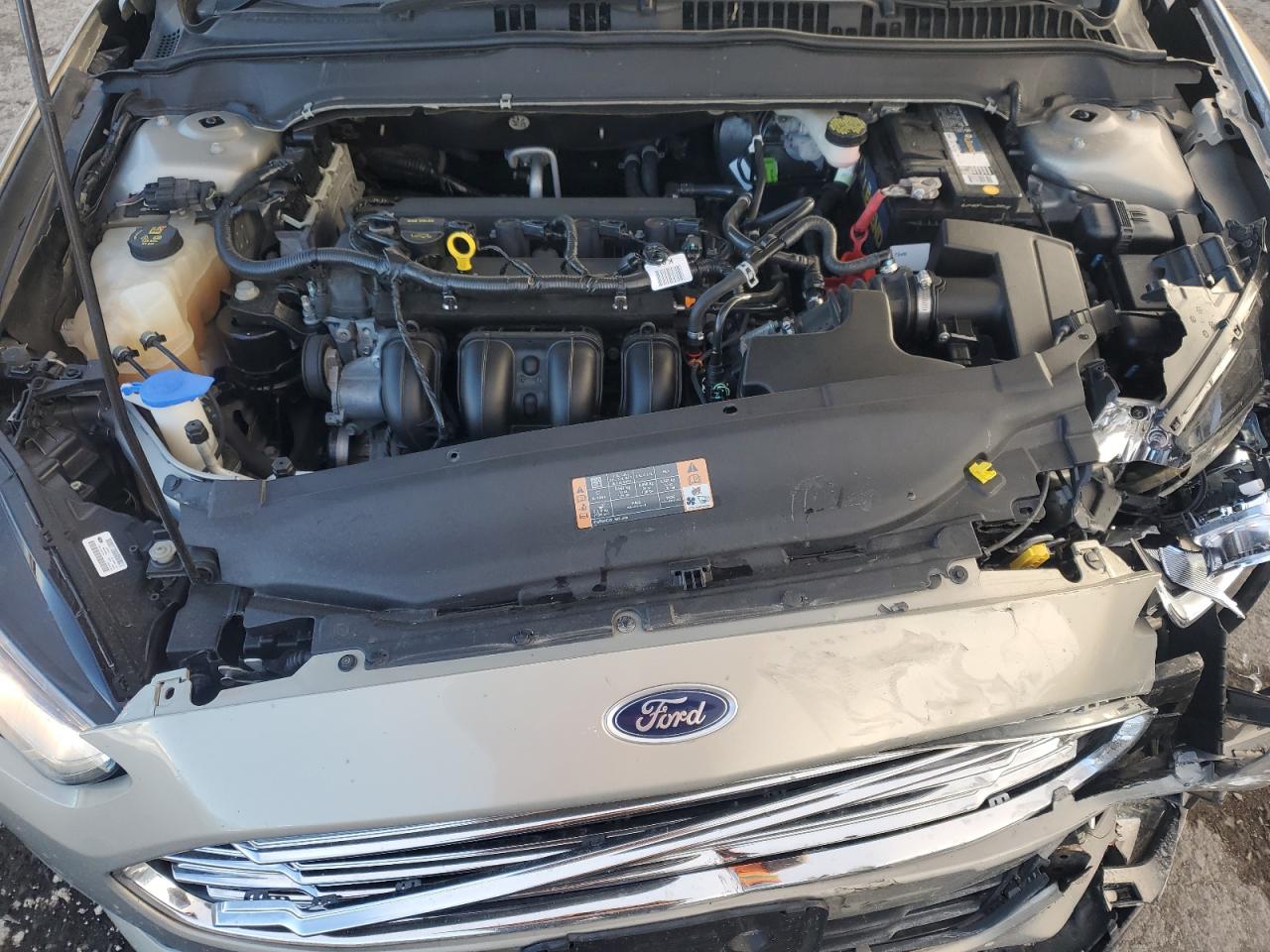 2015 Ford Fusion S VIN: 3FA6P0G76FR182844 Lot: 93355815