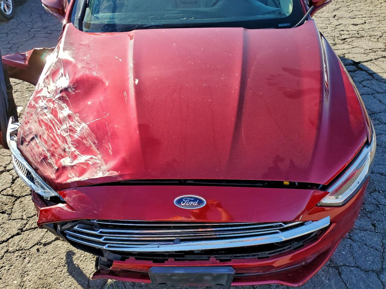 2017 Ford Fusion Titanium VIN: 3FA6P0K90HR413698 Lot: 93815695