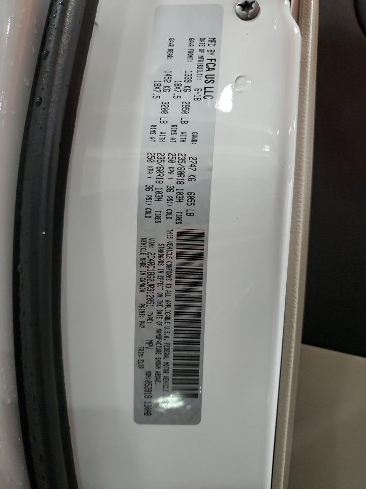 2018 Chrysler Pacifica Touring L VIN: 2C4RC1BG0JR312051 Lot: 92631585