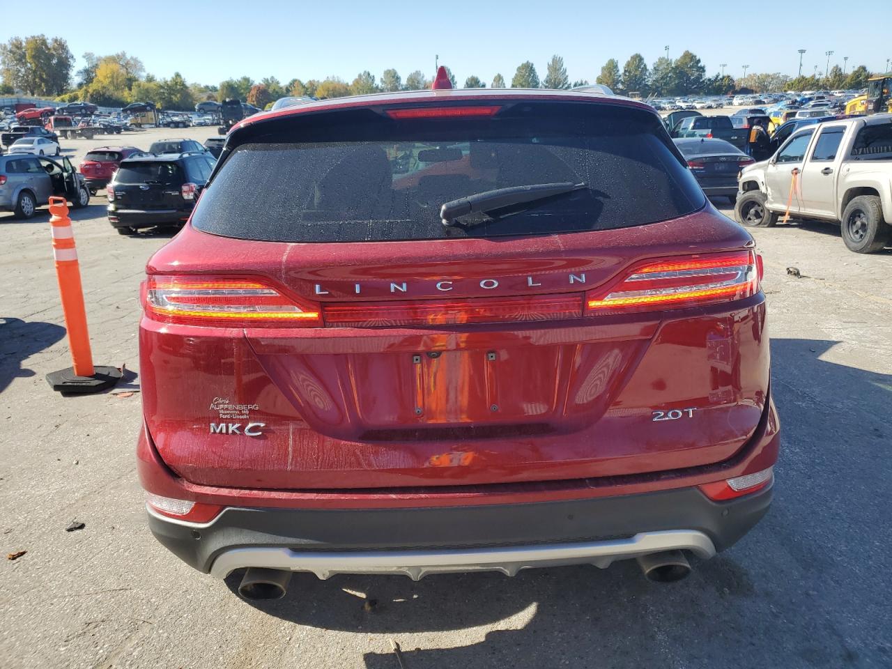 2017 Lincoln Mkc Select VIN: 5LMCJ2C95HUL16345 Lot: 91131685
