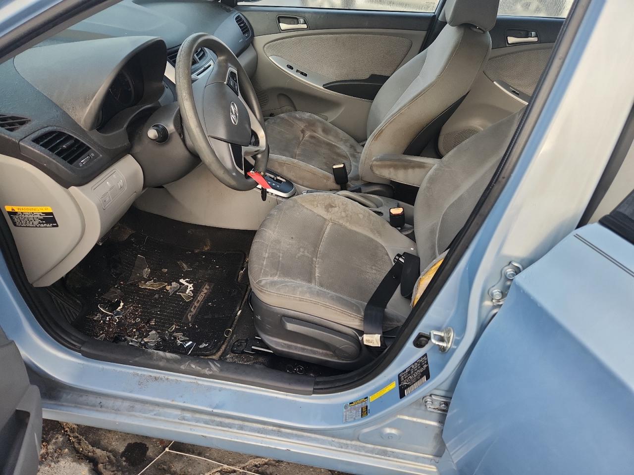 2013 Hyundai Accent Gls VIN: KMHCT5AE9DU121535 Lot: 93081495