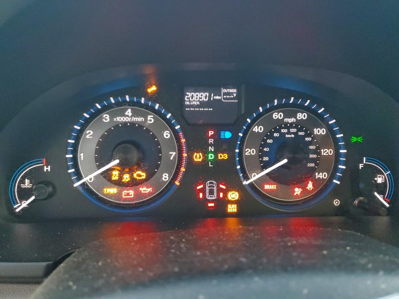 2012 Honda Odyssey Ex VIN: 5FNRL5H47CB060673 Lot: 94755445