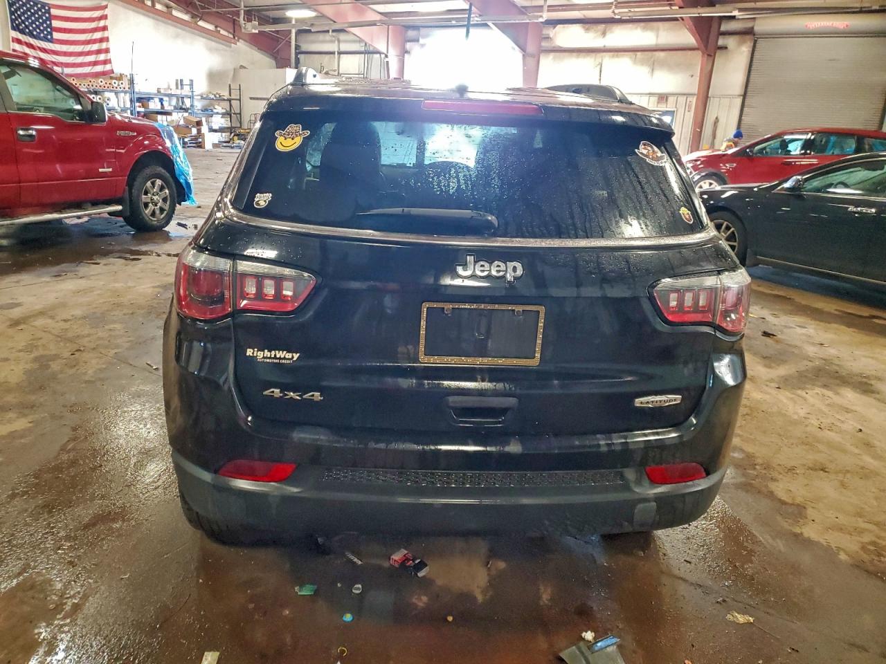 2018 Jeep Compass Latitude VIN: 3C4NJDBB9JT366228 Lot: 93368655