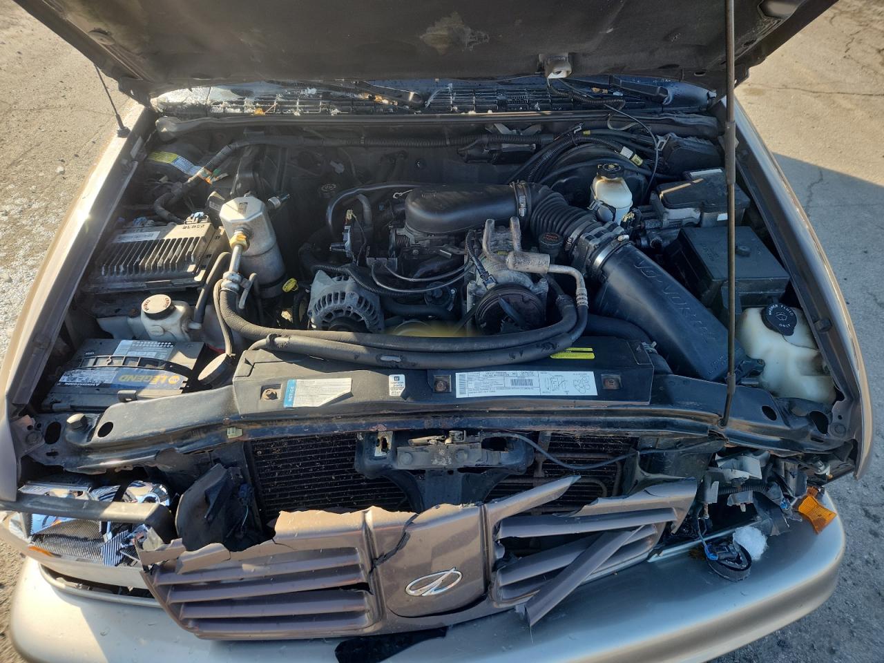 2000 Oldsmobile Bravada VIN: 1GHDT13W9Y2381162 Lot: 91849195