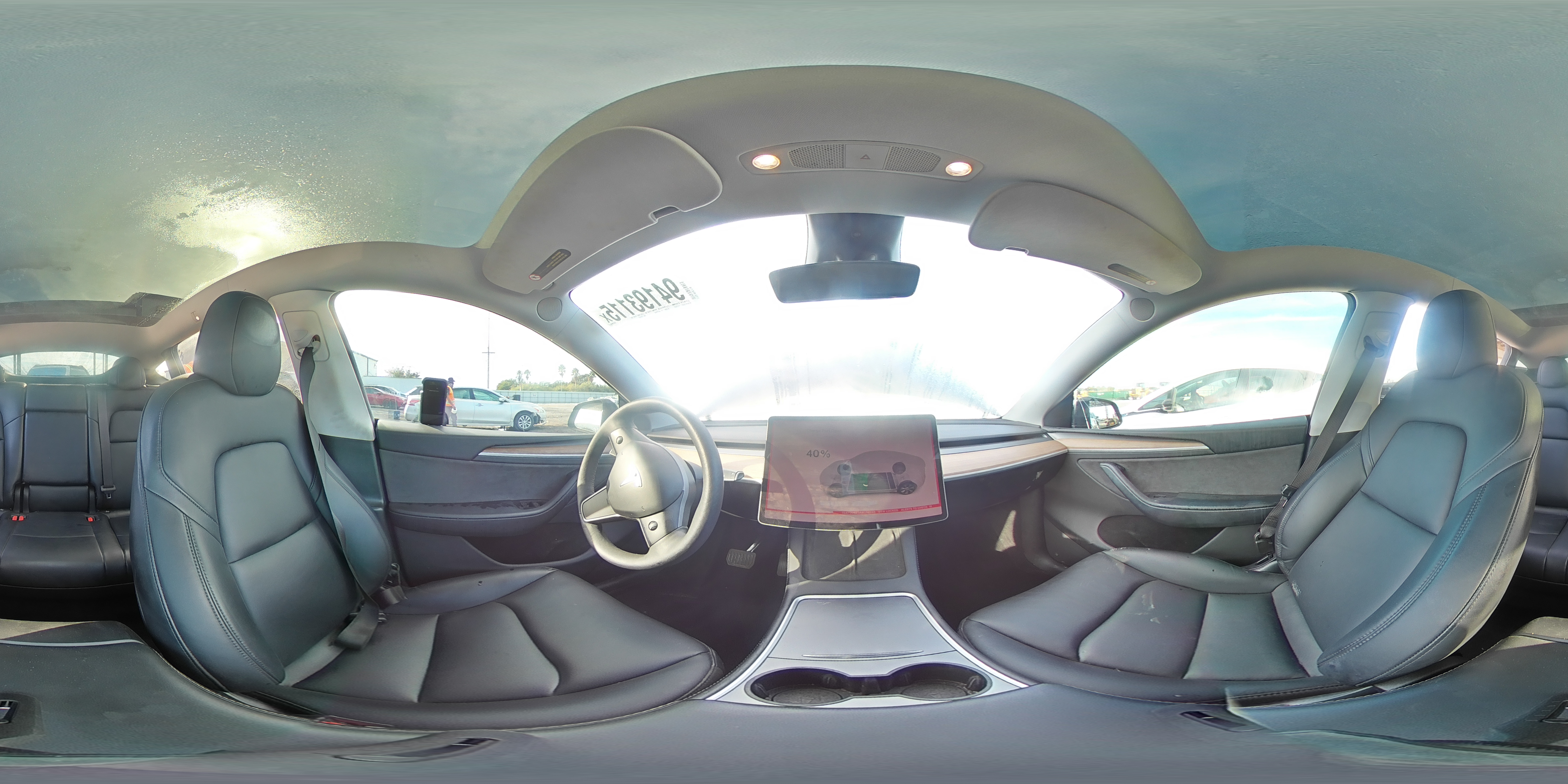 2024 Tesla Model Y VIN: 7SAYGDEE3RA256593 Lot: 94193115