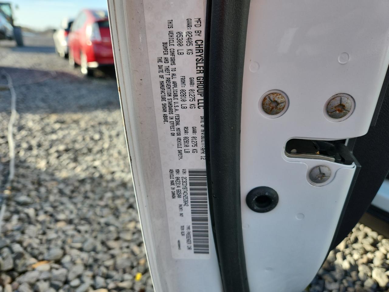 2012 Dodge Challenger R/T VIN: 2C3CDYBT4CH253642 Lot: 92207865