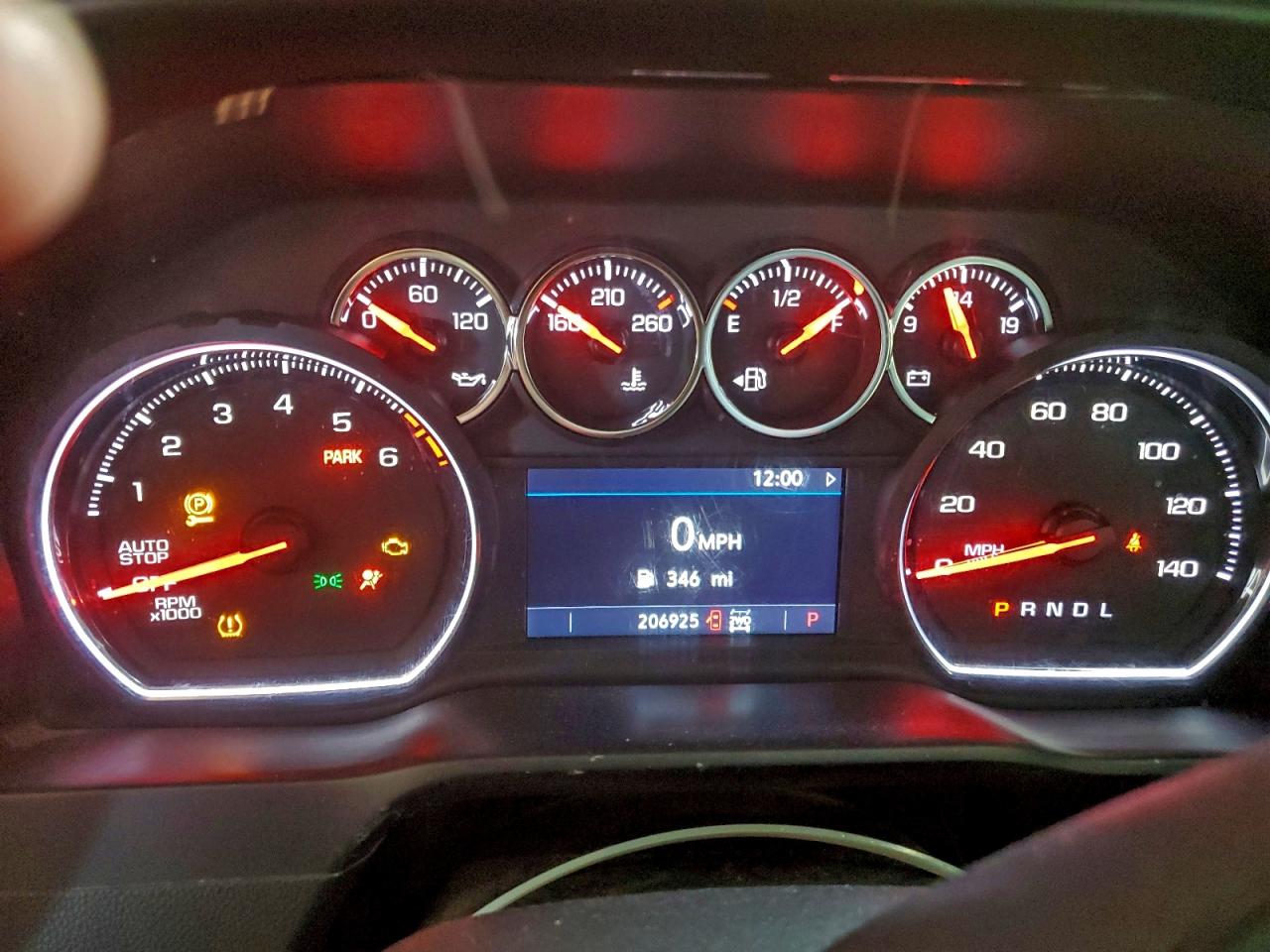 2019 Chevrolet Silverado K1500 Lt VIN: 3GCUYDED8KG208087 Lot: 93882345