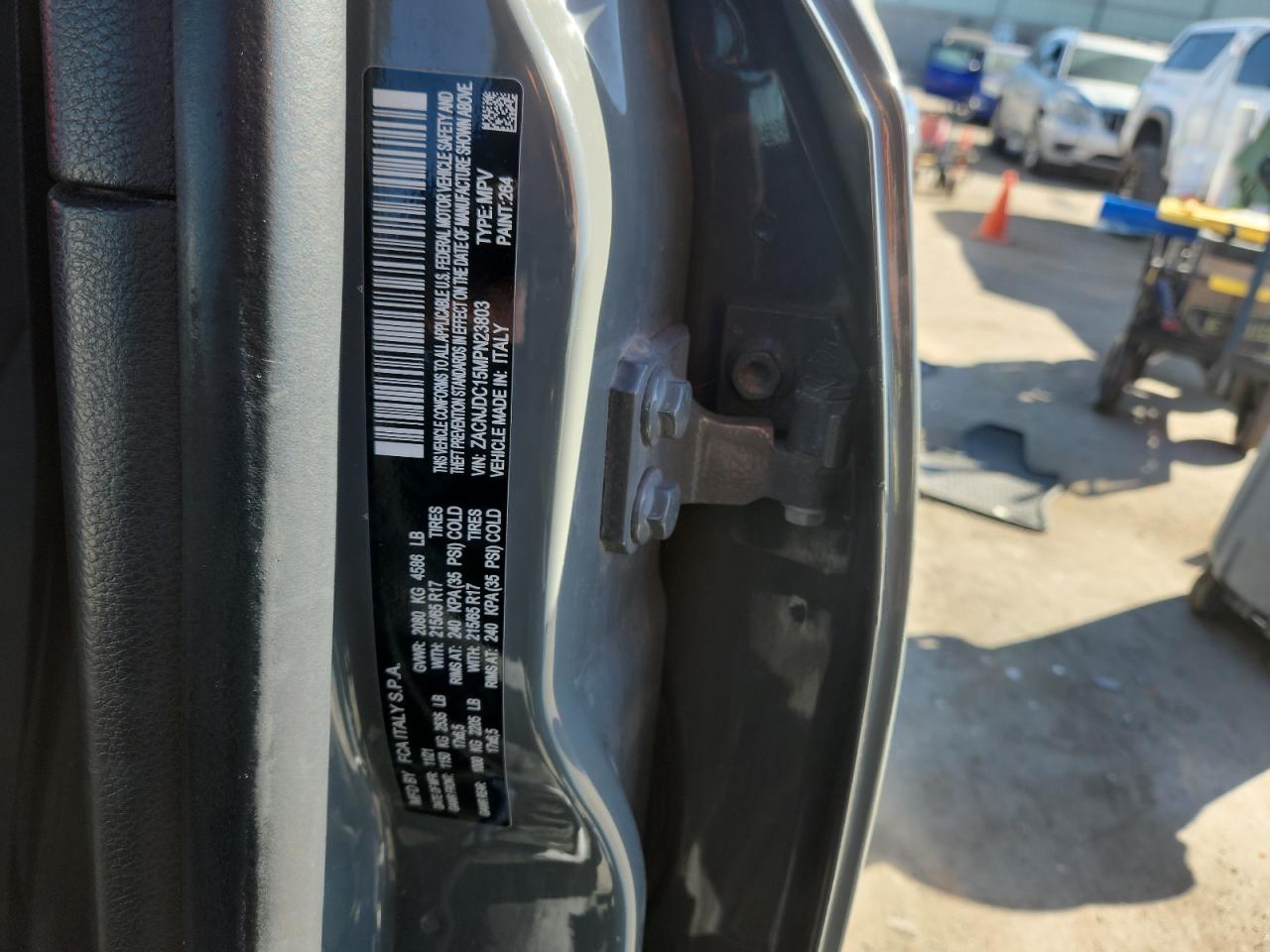 2021 Jeep Renegade Trailhawk VIN: ZACNJDC15MPN23803 Lot: 92042875