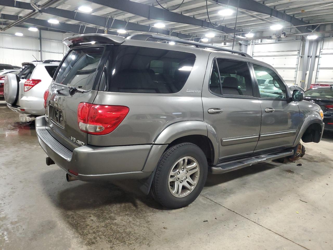 2007 Toyota Sequoia Limited grey suv gasoline 5TDBT48A67S292085 photo #4