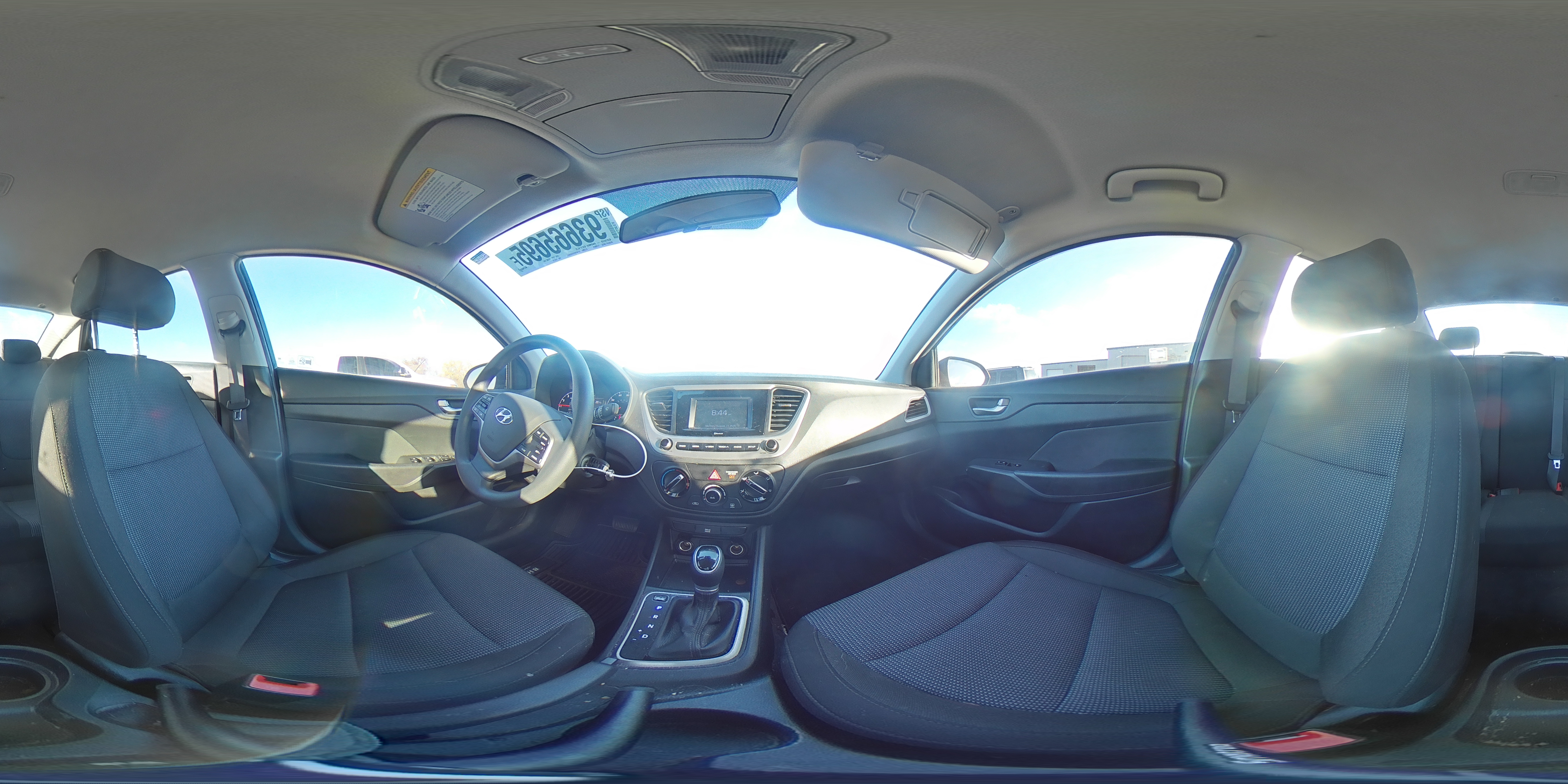 2021 Hyundai Accent Se VIN: 3KPC24A69ME134374 Lot: 93665695