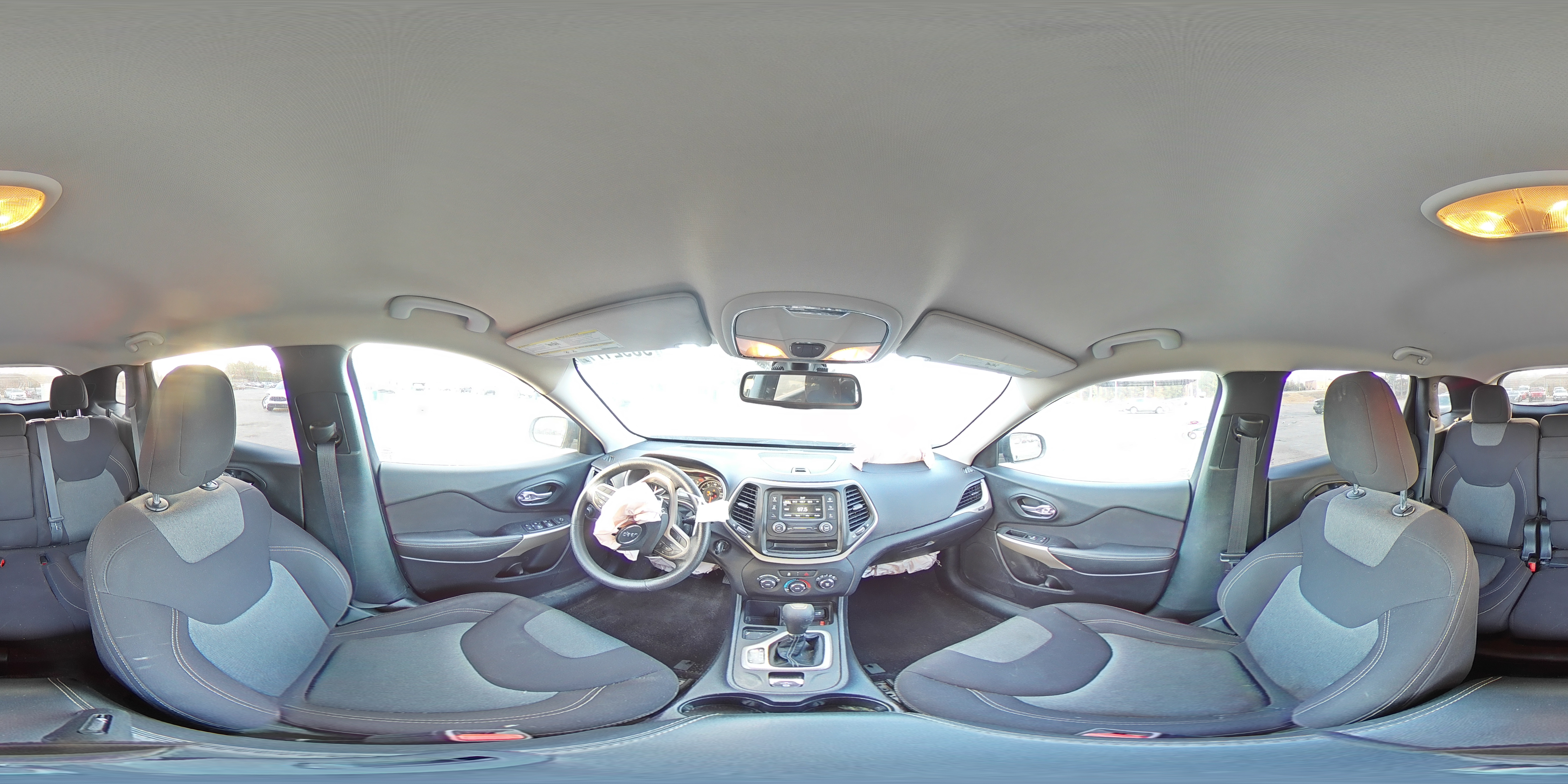 2017 Jeep Cherokee Sport VIN: 1C4PJLAB2HW607281 Lot: 93921775