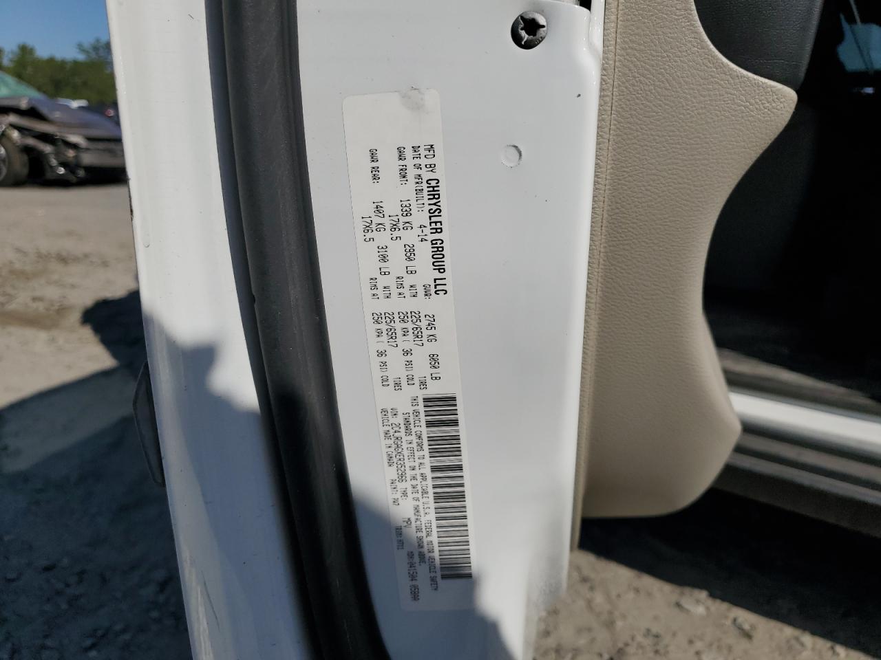 2014 Ram Tradesman VIN: 2C4JRGAGXER352966 Lot: 91957025