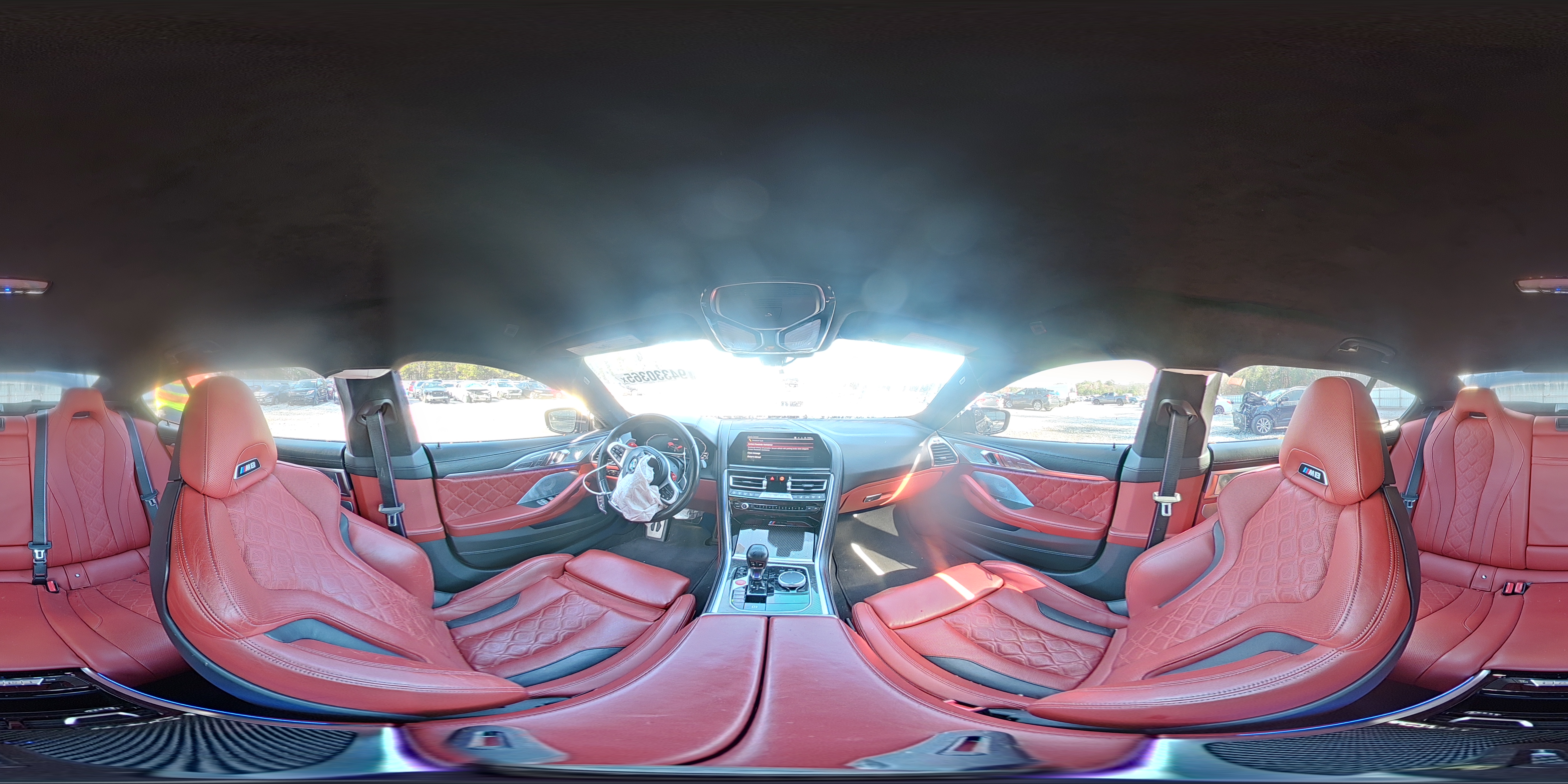 2022 BMW M8 VIN: WBSGV0C04NCH55553 Lot: 94330365