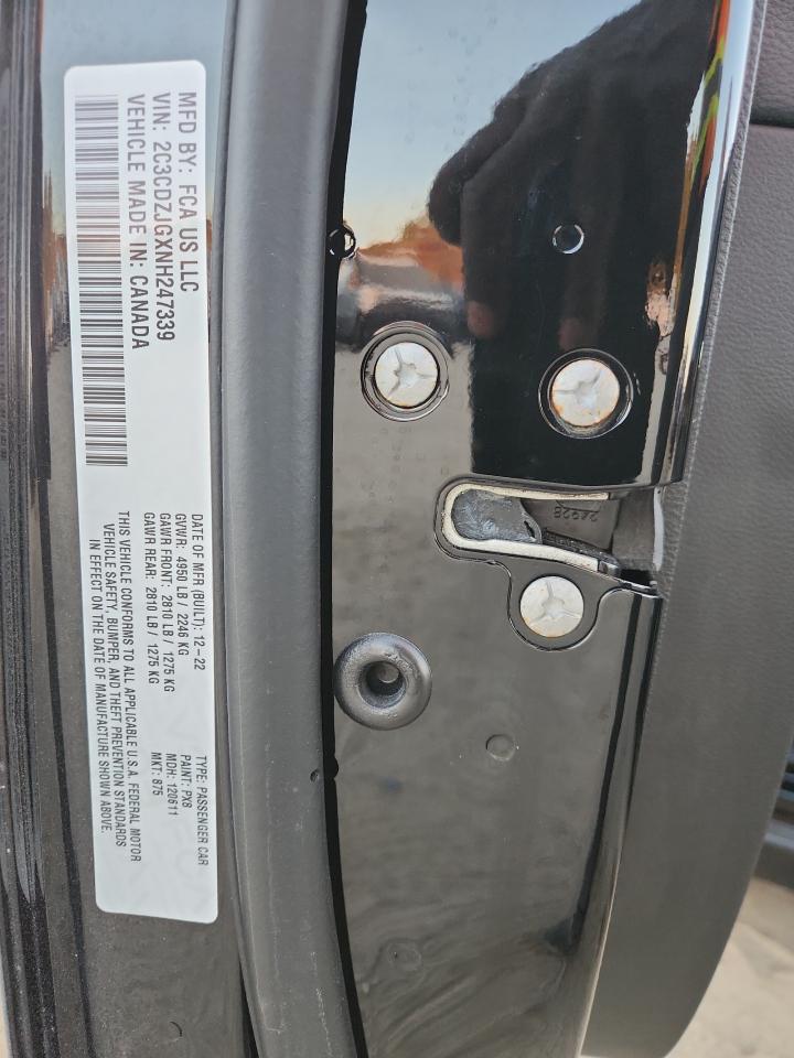 2022 Dodge Challenger Gt VIN: 2C3CDZJGXNH247339 Lot: 91714635