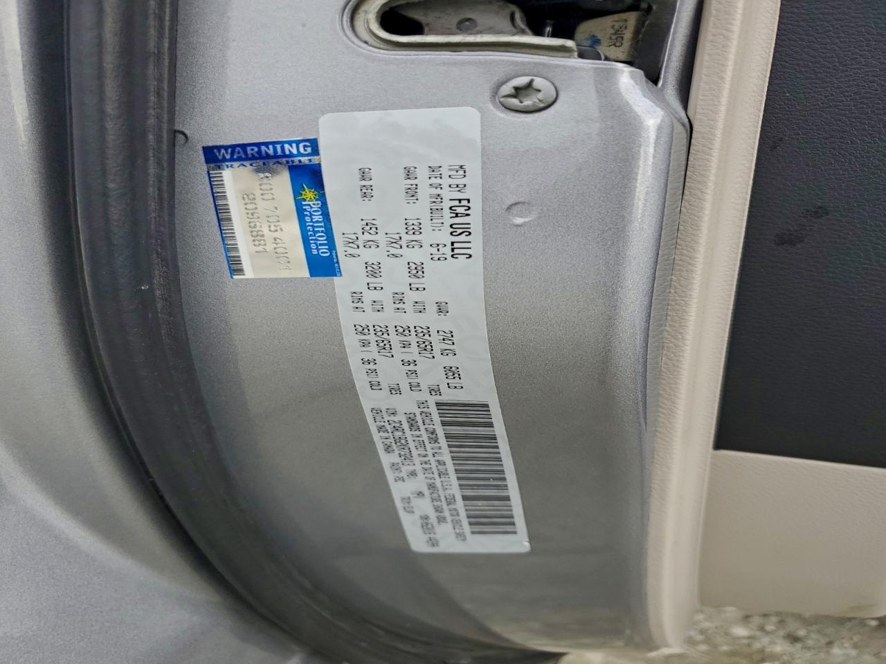 2019 Chrysler Pacifica Touring L VIN: 2C4RC1BG2KR732413 Lot: 94368315