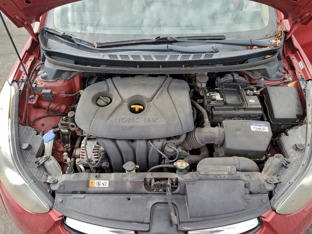 2012 Hyundai Elantra Gls VIN: KMHDH4AE8CU392200 Lot: 94463245