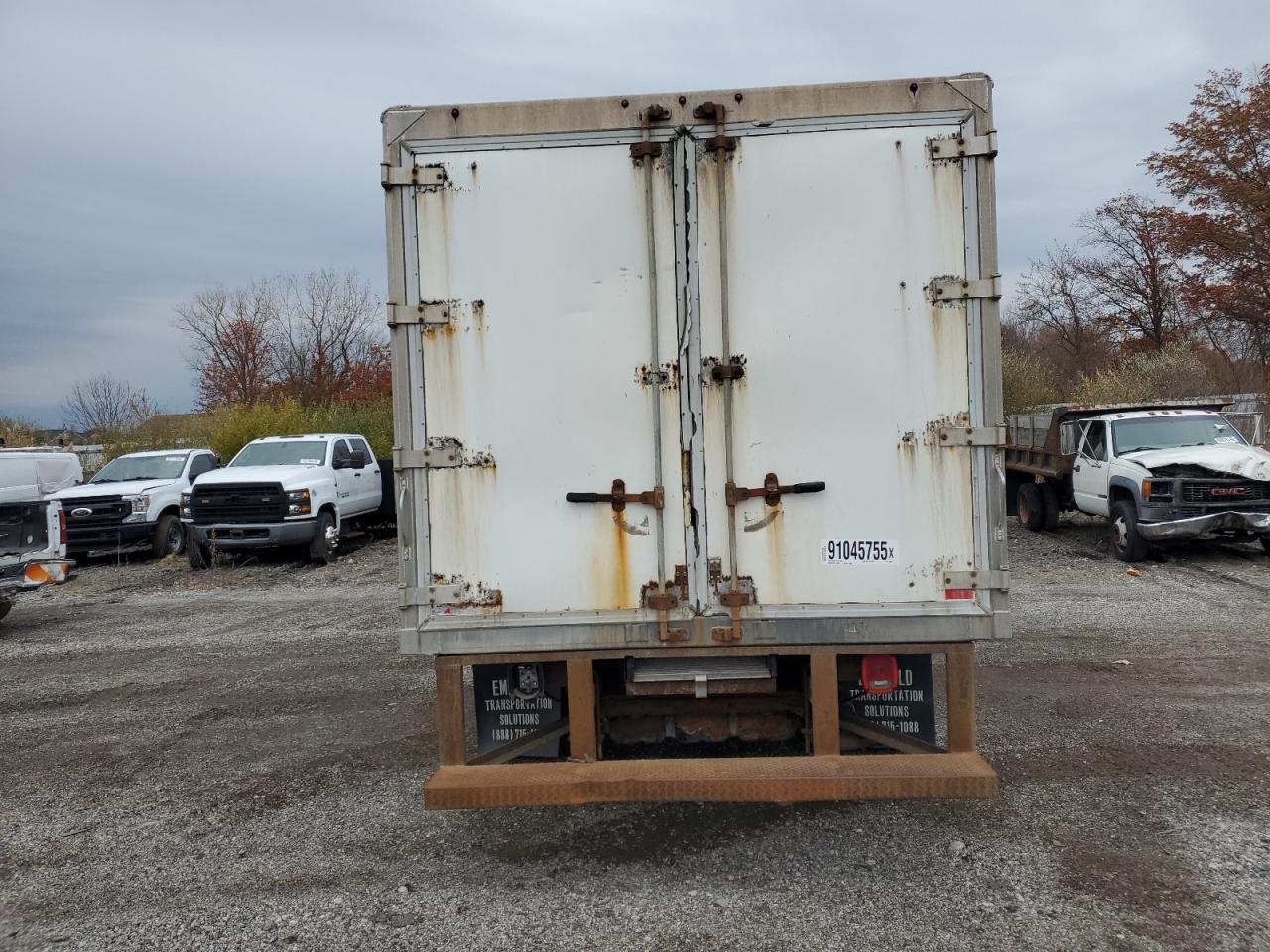 2017 Chevrolet Express Refrigerated Box Truck VIN: 1GB6GUCG3H1100450 Lot: 91045755