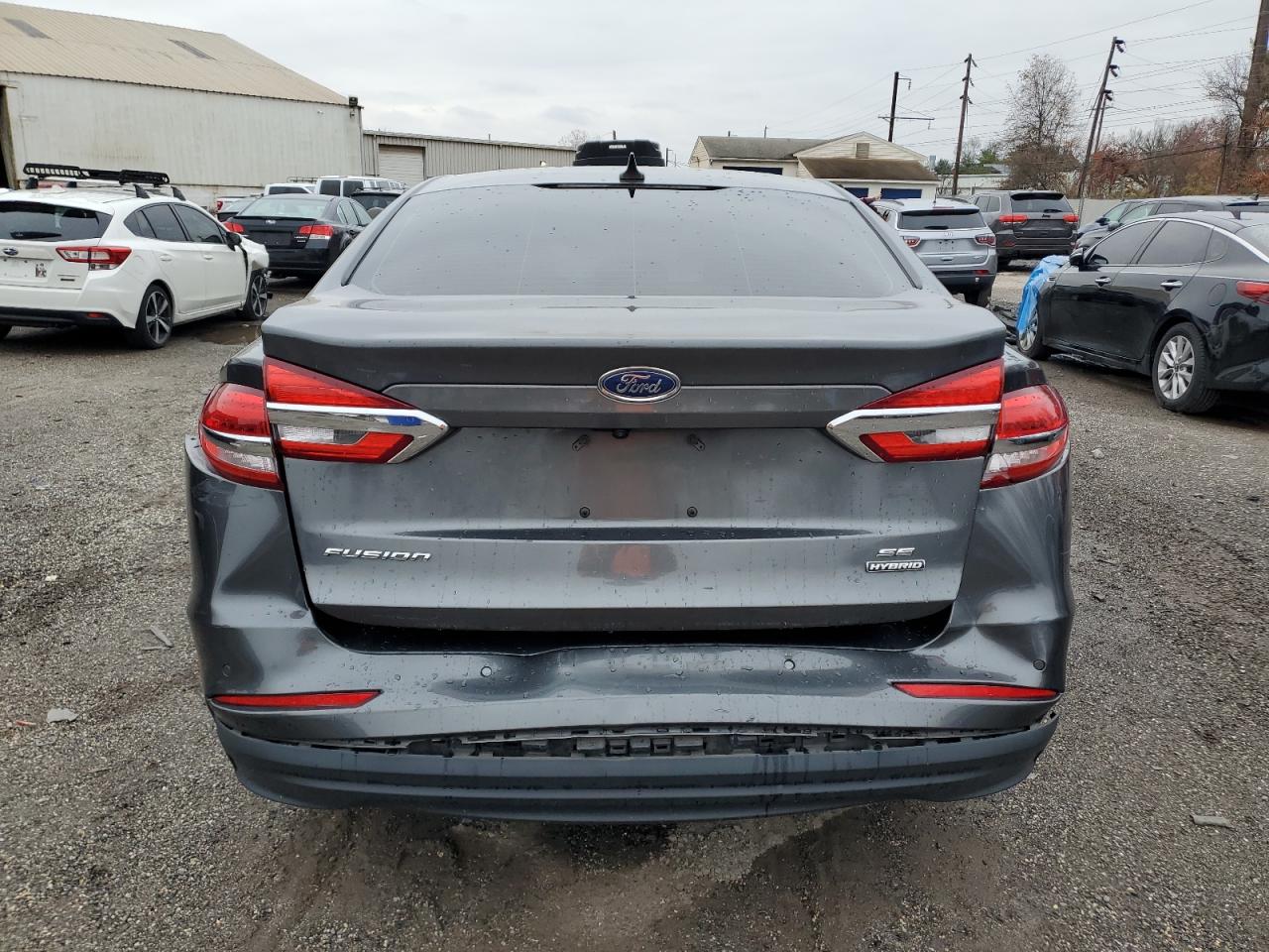 2020 Ford Fusion Se VIN: 3FA6P0LU4LR176726 Lot: 93334155
