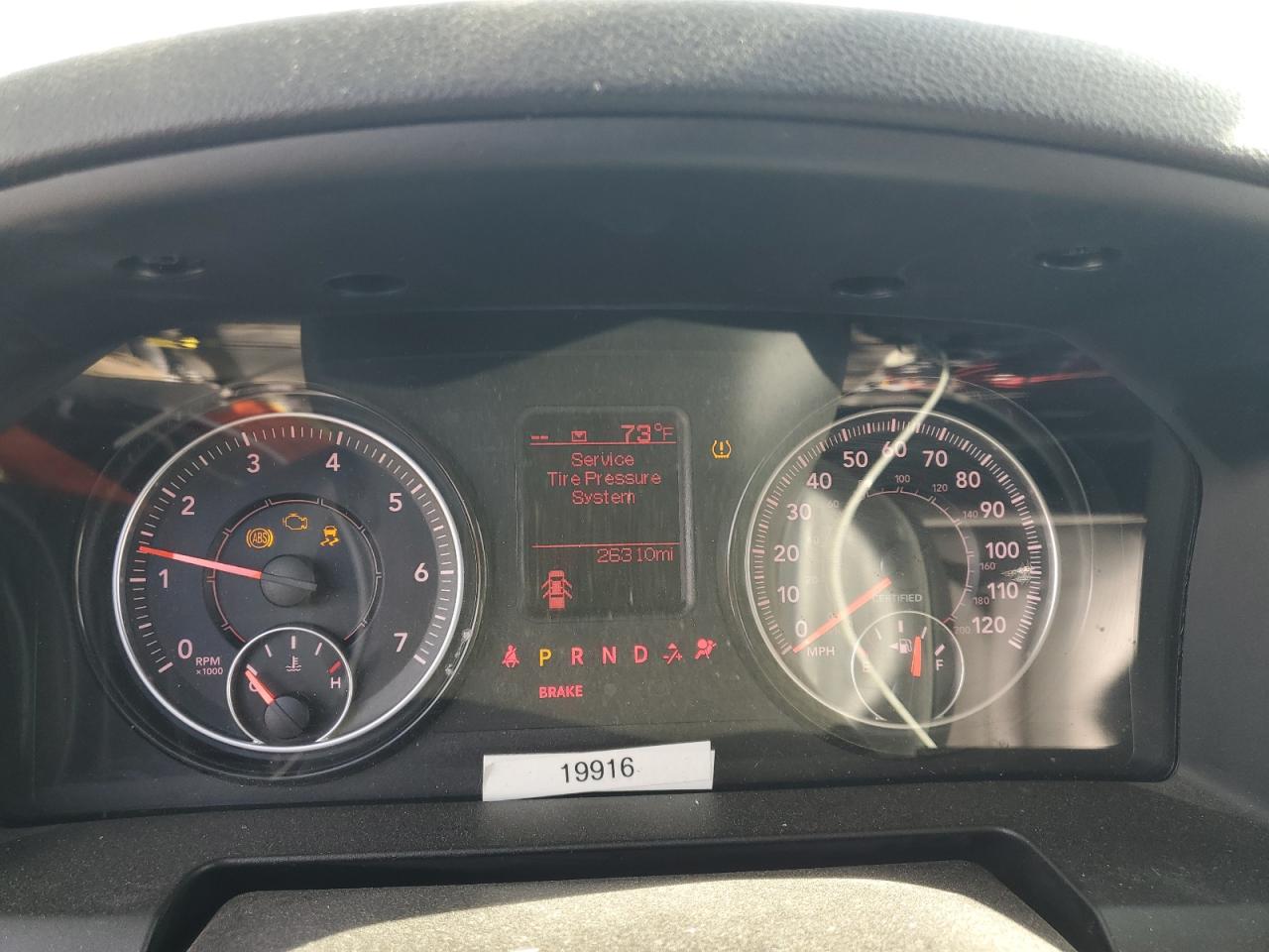 2023 Ram 1500 Classic Ssv VIN: 1C6RR7XT5PS531366 Lot: 91127005