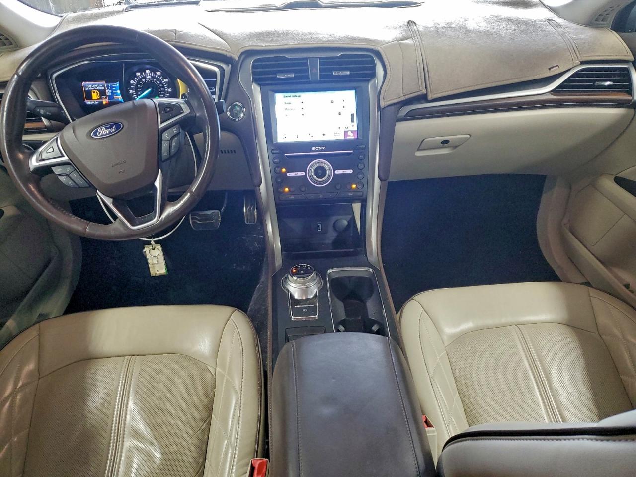 2017 Ford Fusion Titanium VIN: 3FA6P0K97HR220190 Lot: 94105315