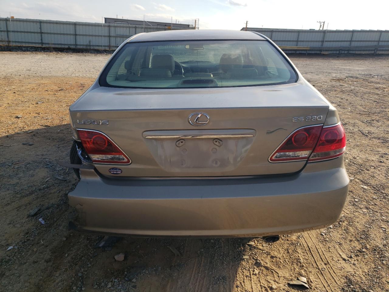 2005 Lexus Es 330 VIN: JTHBA30G055115419 Lot: 90613755