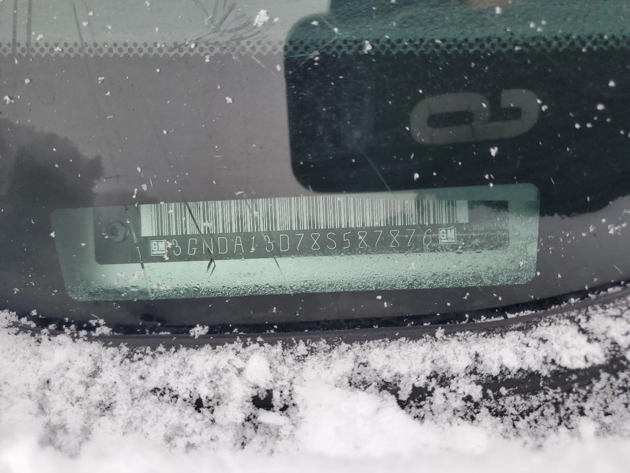 2008 Chevrolet Hhr Ls VIN: 3GNDA13D78S587876 Lot: 91576135