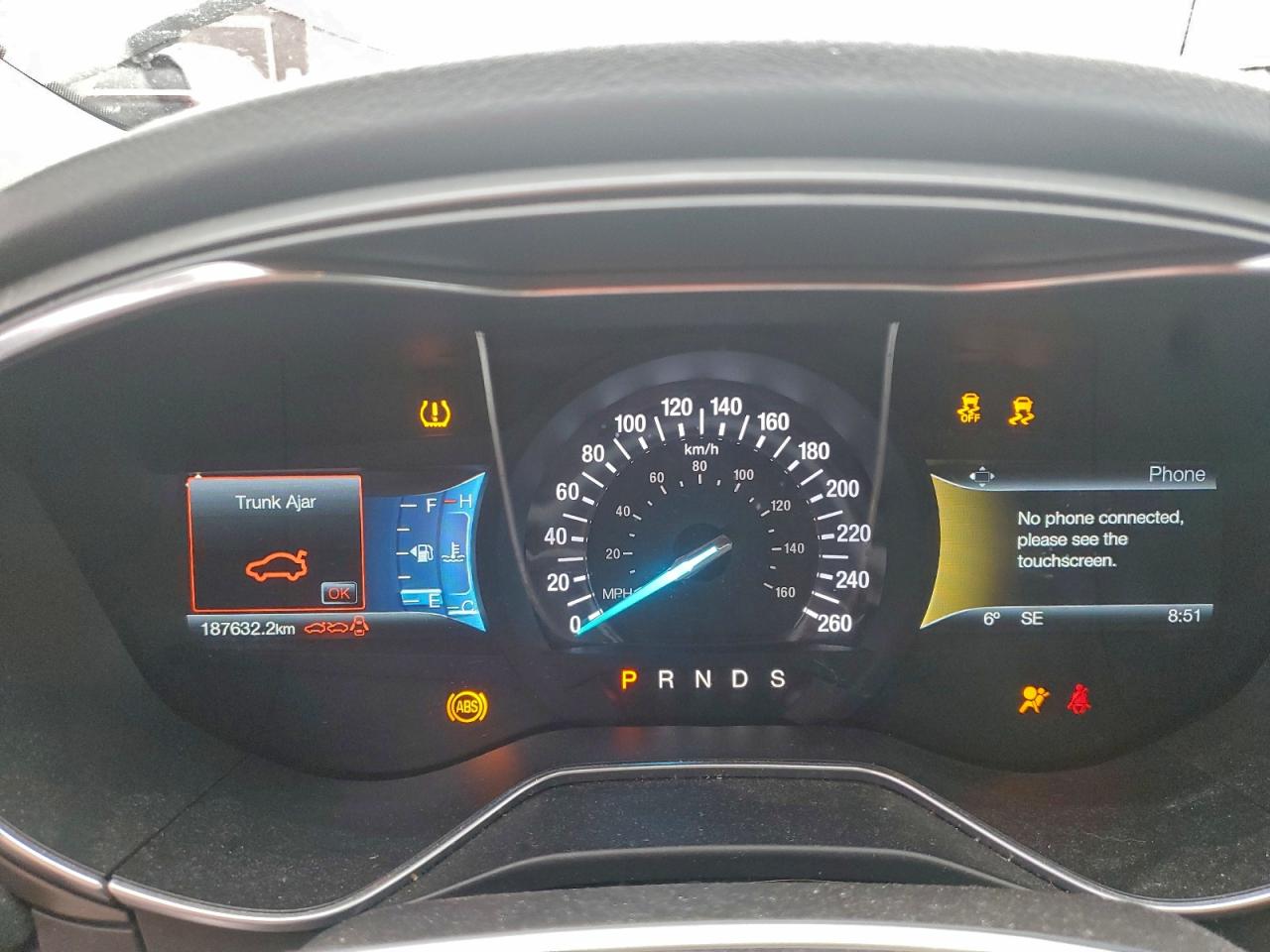 2015 Ford Fusion Titanium VIN: 3FA6P0D94FR249964 Lot: 93747115