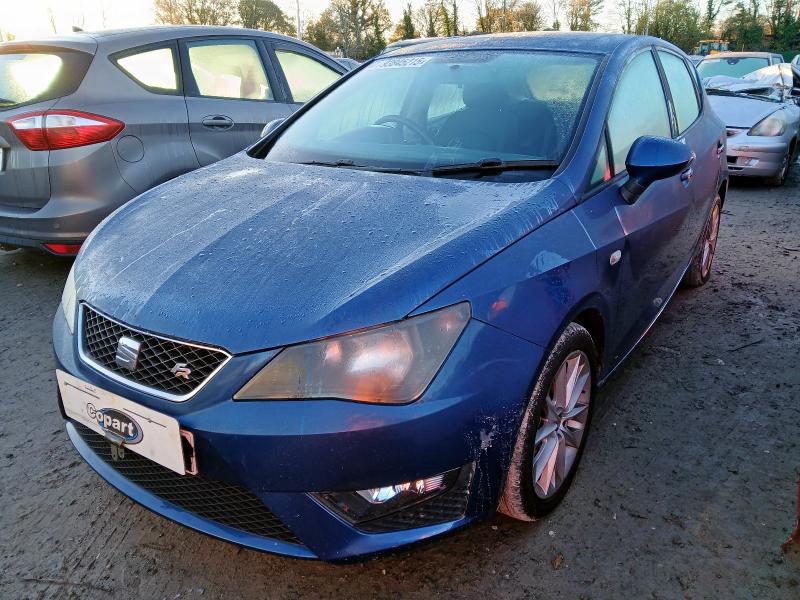 2014 SEAT IBIZA 1.6 TDI CR FR 5DR for sale at Copart WOLVERHAMPTON