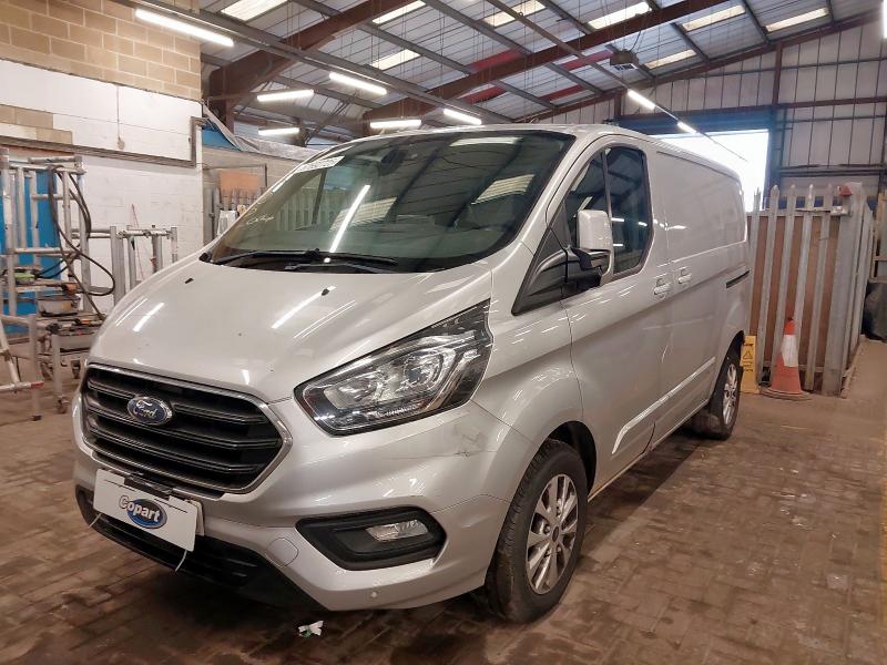 2020 FORD TRANSIT CUSTOM 2.0 ECOBLUE 130PS LOW ROOF LIMITED VAN for sale at Copart SANDWICH