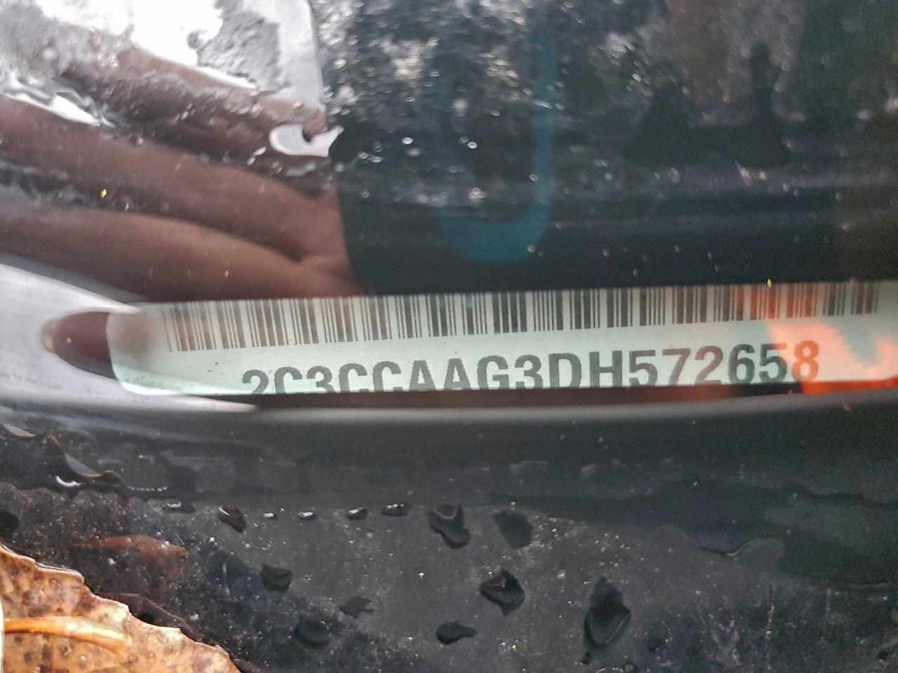 2013 Chrysler 300 VIN: 2C3CCAAG3DH572658 Lot: 93192255