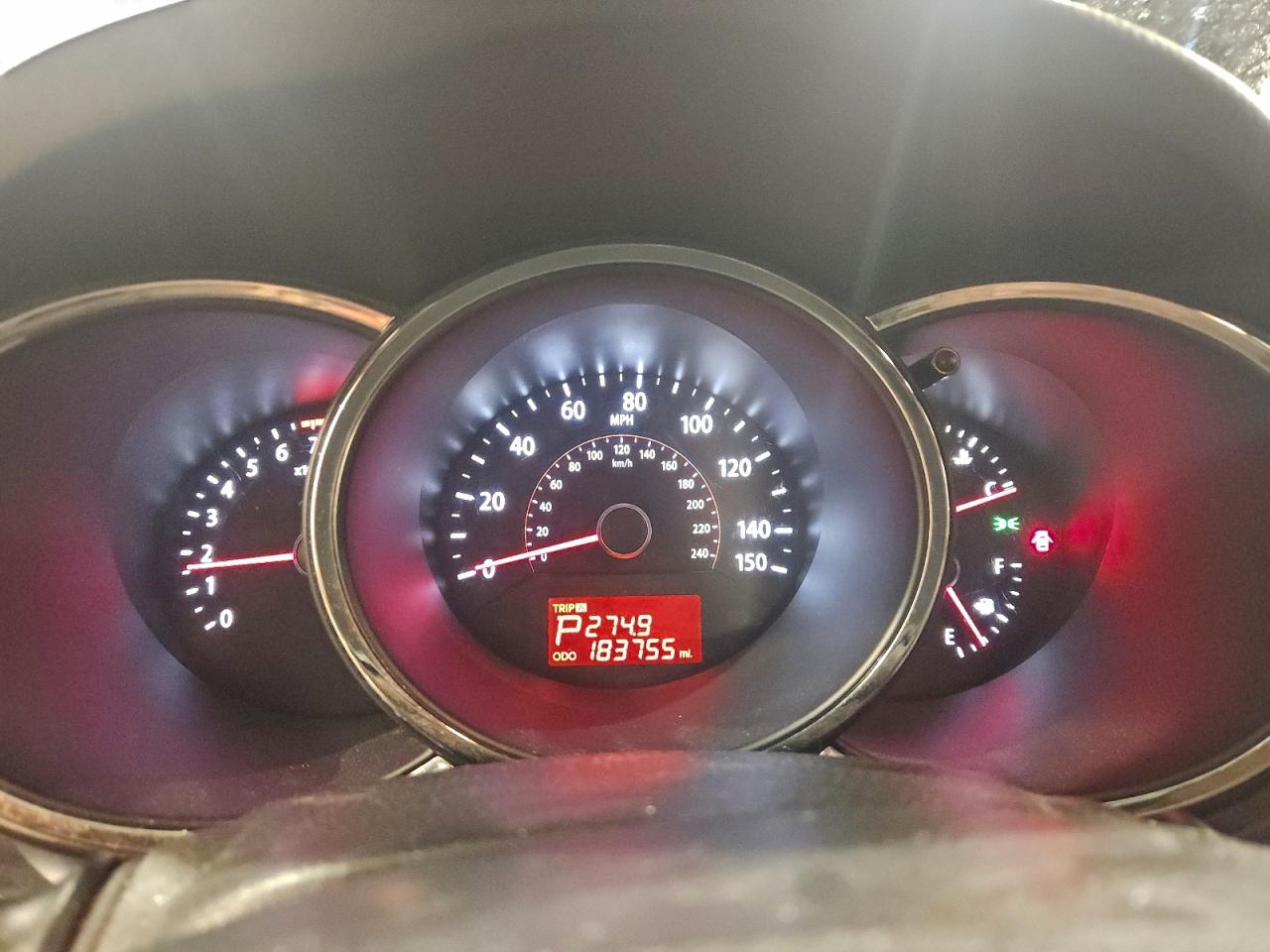 2013 Kia Sorento Ex VIN: 5XYKU4A24DG378620 Lot: 93833825