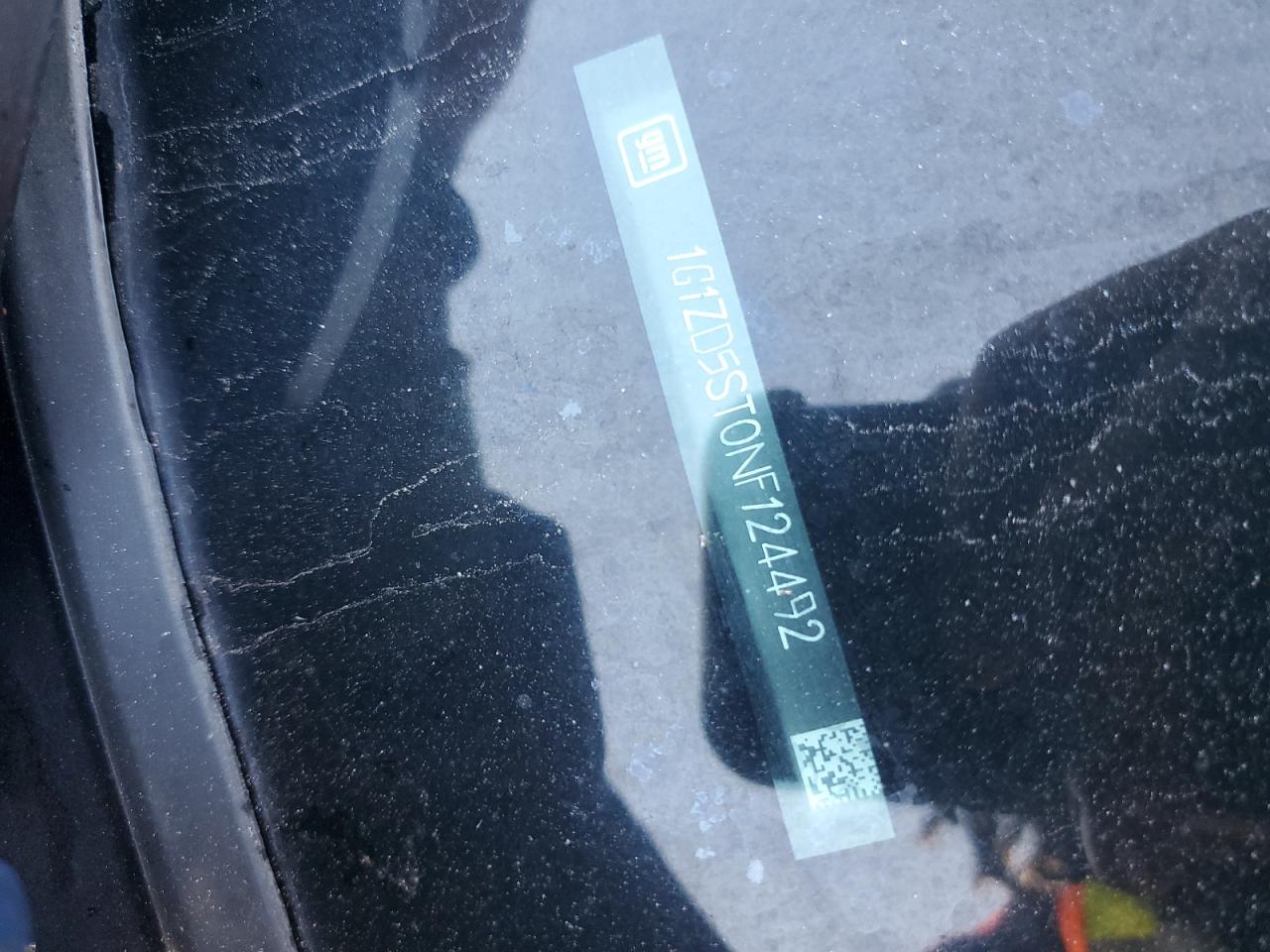 2022 Chevrolet Malibu Lt VIN: 1G1ZD5ST0NF124492 Lot: 92216255