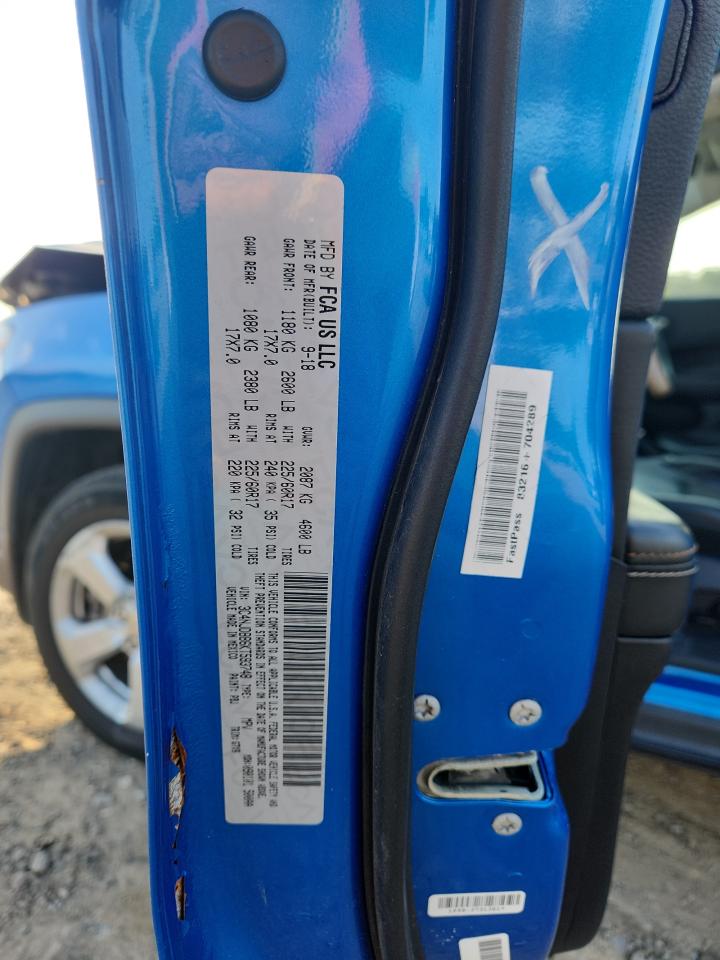 2019 Jeep Compass Latitude VIN: 3C4NJDBB6KT593748 Lot: 90746395