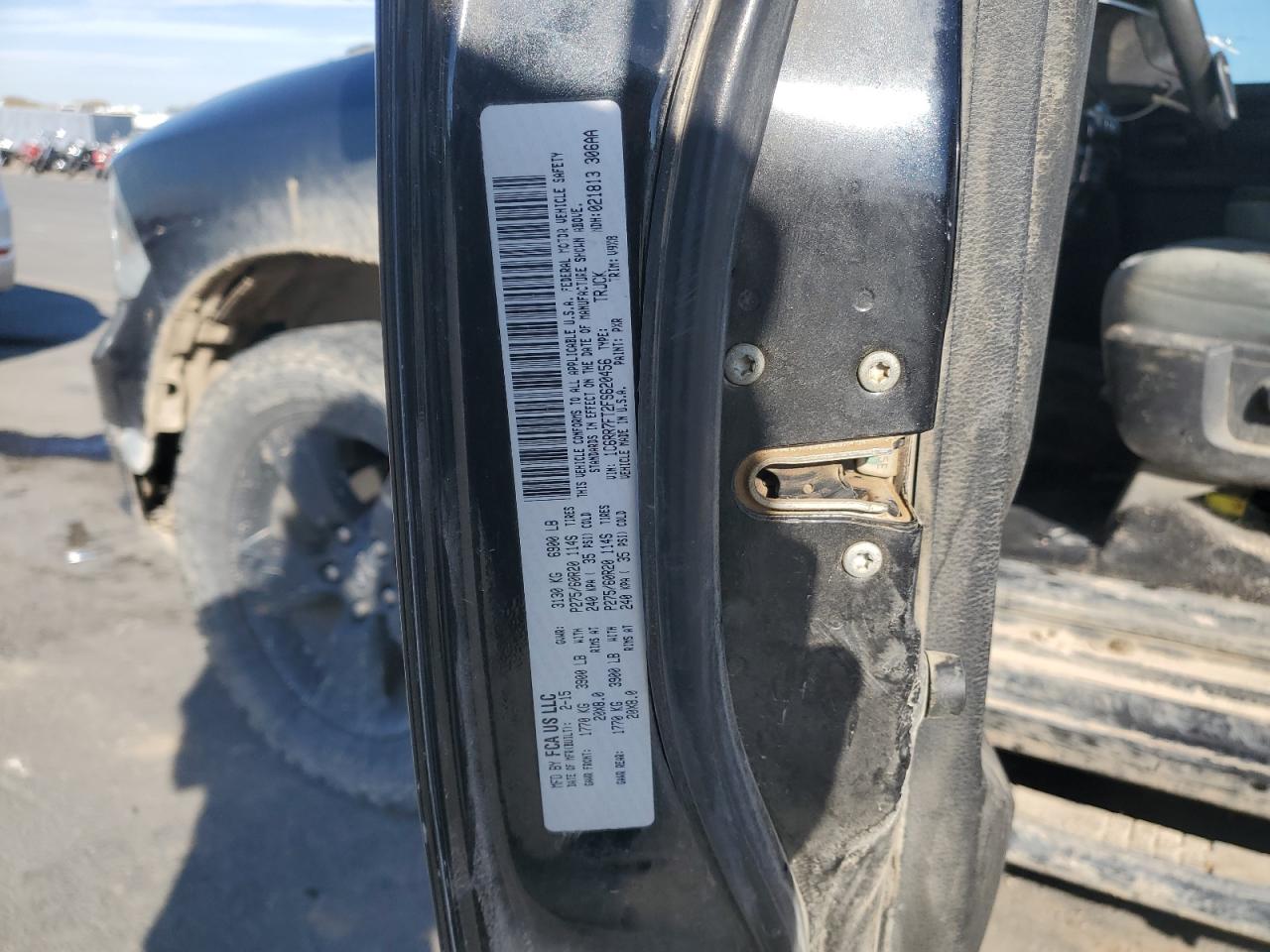 2015 Ram 1500 St VIN: 1C6RR7FT2FS620456 Lot: 92423645