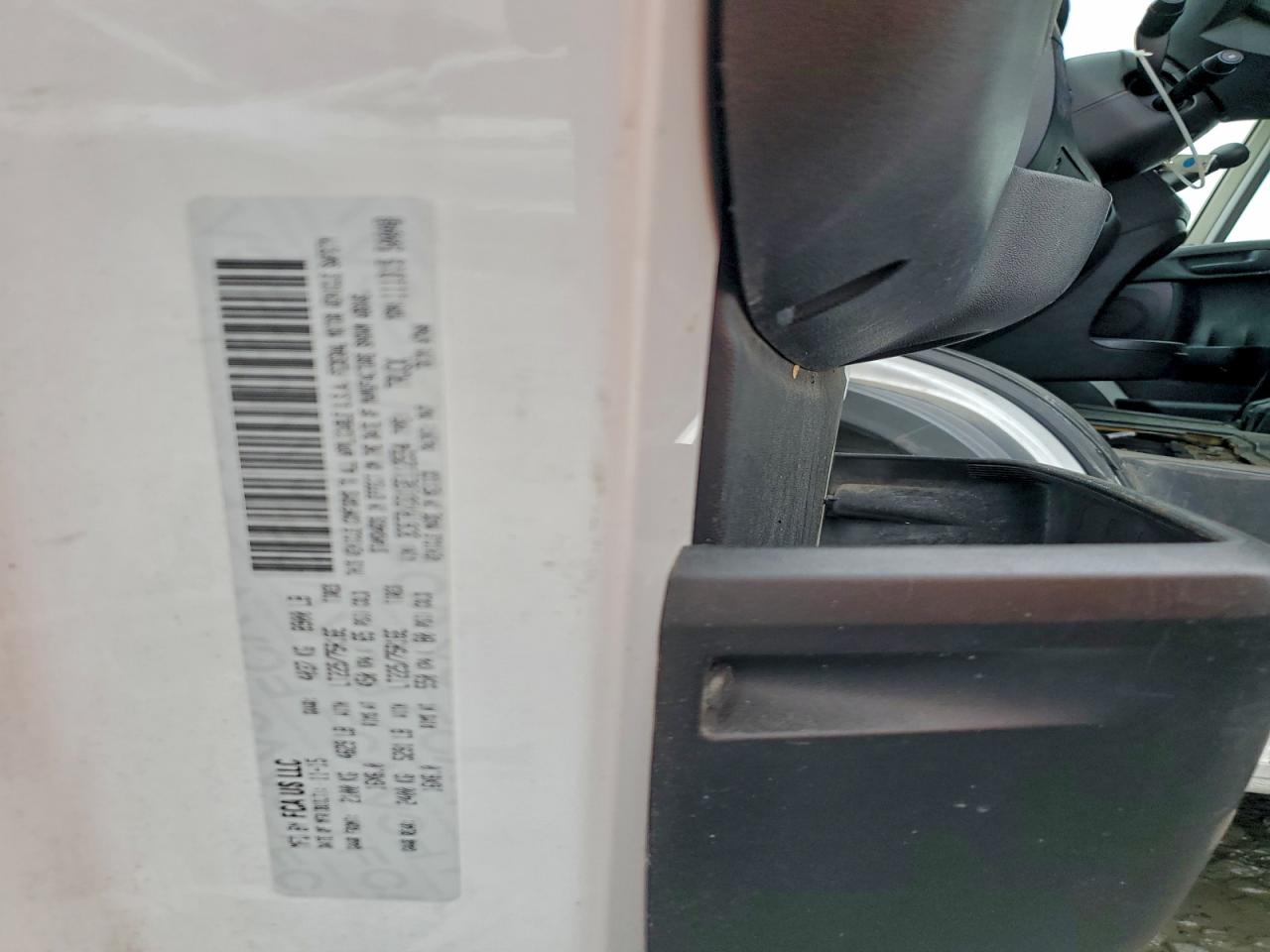 2016 Ram Promaster 2500 2500 High VIN: 3C6TRVDD1GE112554 Lot: 93444325