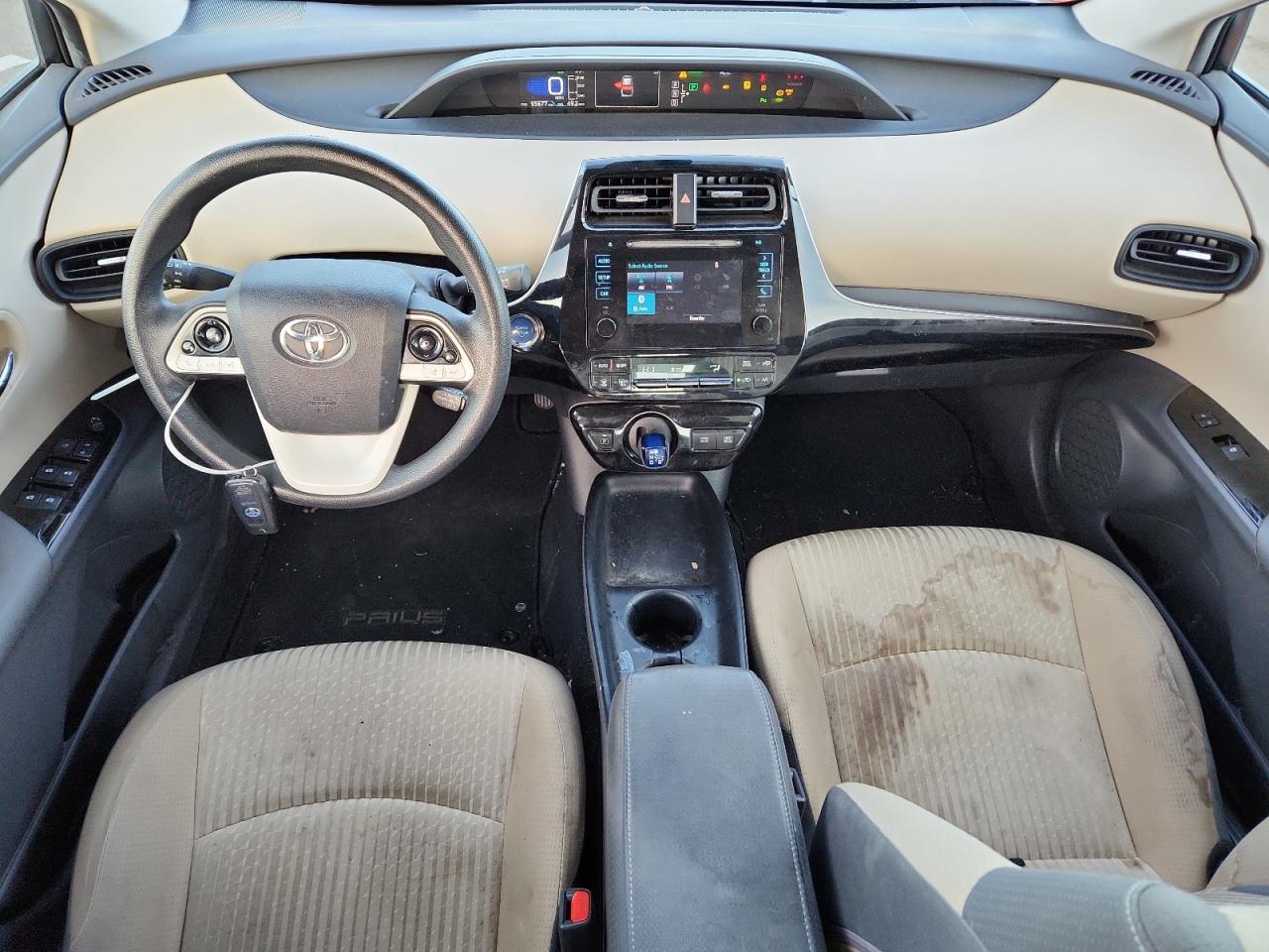 2018 Toyota Prius VIN: JTDKBRFU1J3076599 Lot: 92306585