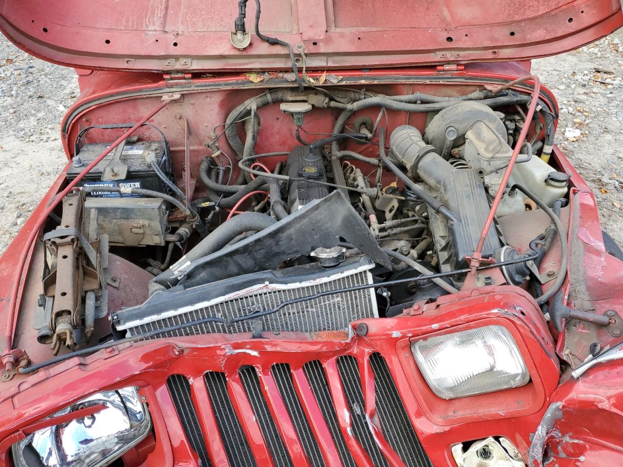 1995 Jeep Wrangler / Yj S VIN: 1J4FY19P4SP280714 Lot: 91983475