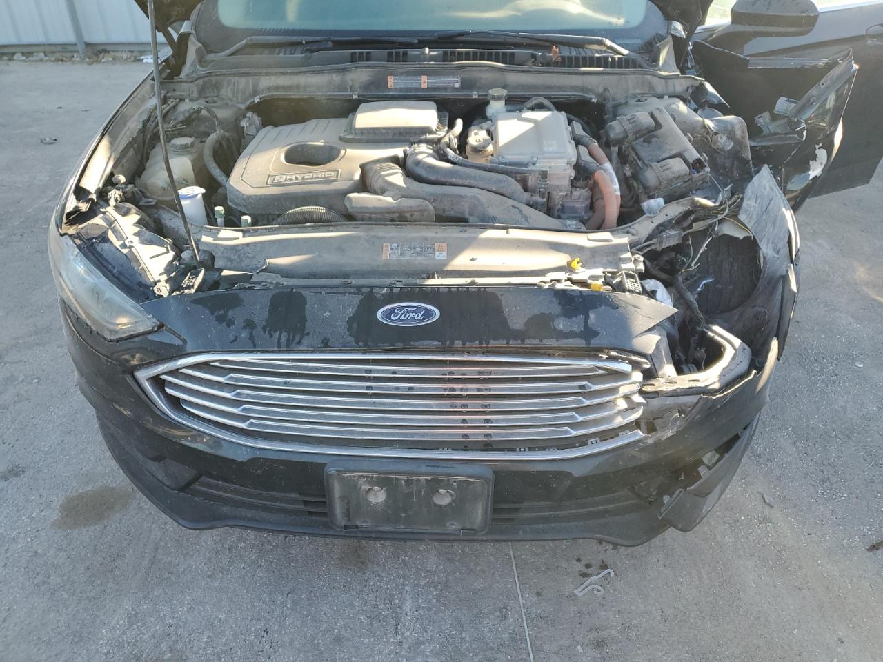 2017 Ford Fusion Se Hybrid VIN: 3FA6P0LU3HR109963 Lot: 92299905