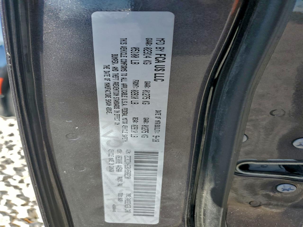 2019 Dodge Charger Gt VIN: 2C3CDXHG9KH508210 Lot: 94314815