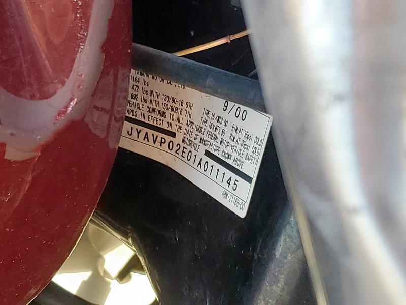 2001 YAMAHA XV1600 AL  