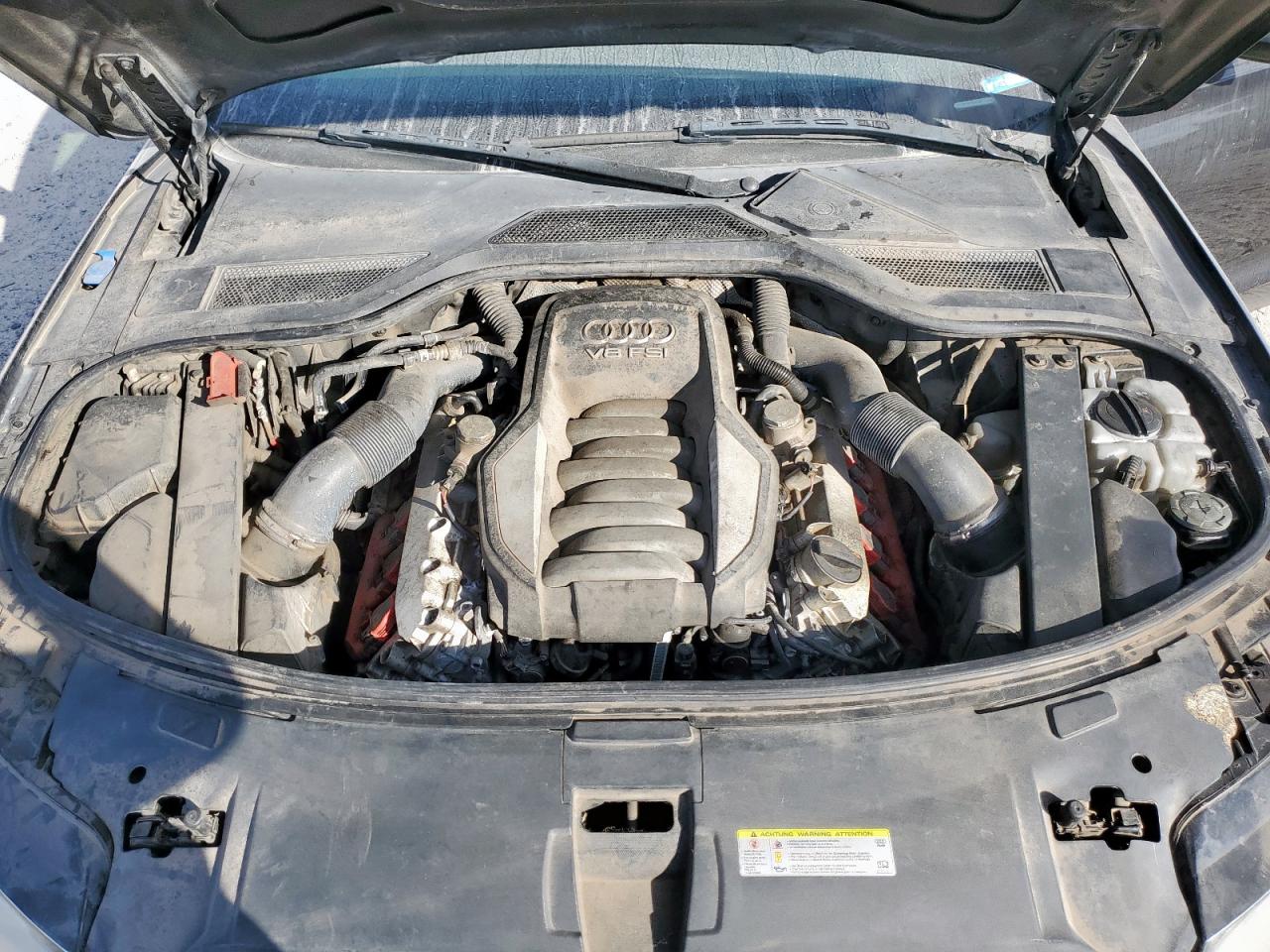 2012 Audi A8 L Quattro VIN: WAURVAFDXCN017238 Lot: 92721615