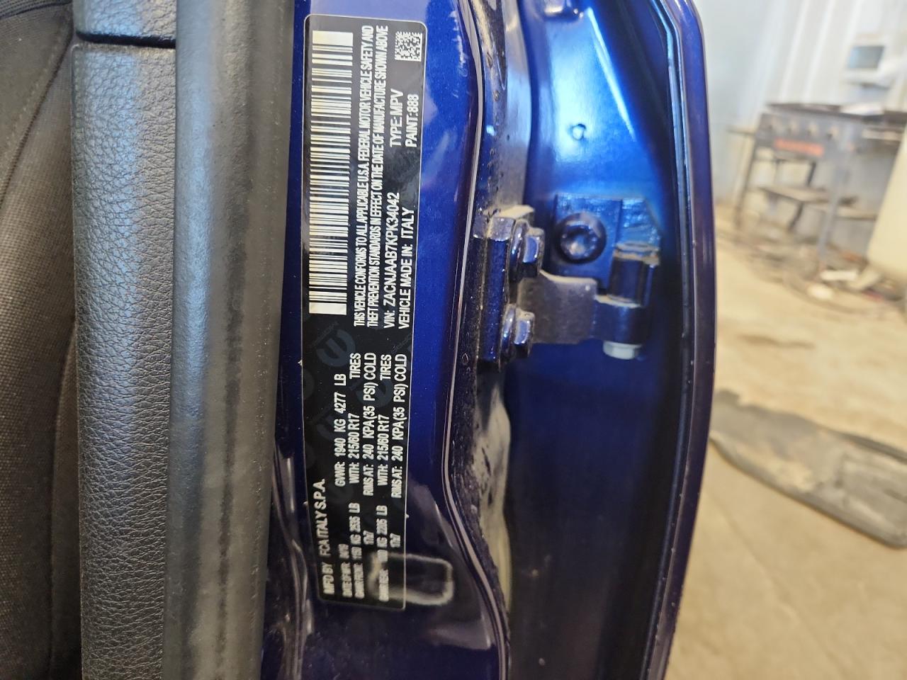 2019 Jeep Renegade Sport VIN: ZACNJAAB7KPK34042 Lot: 92079025