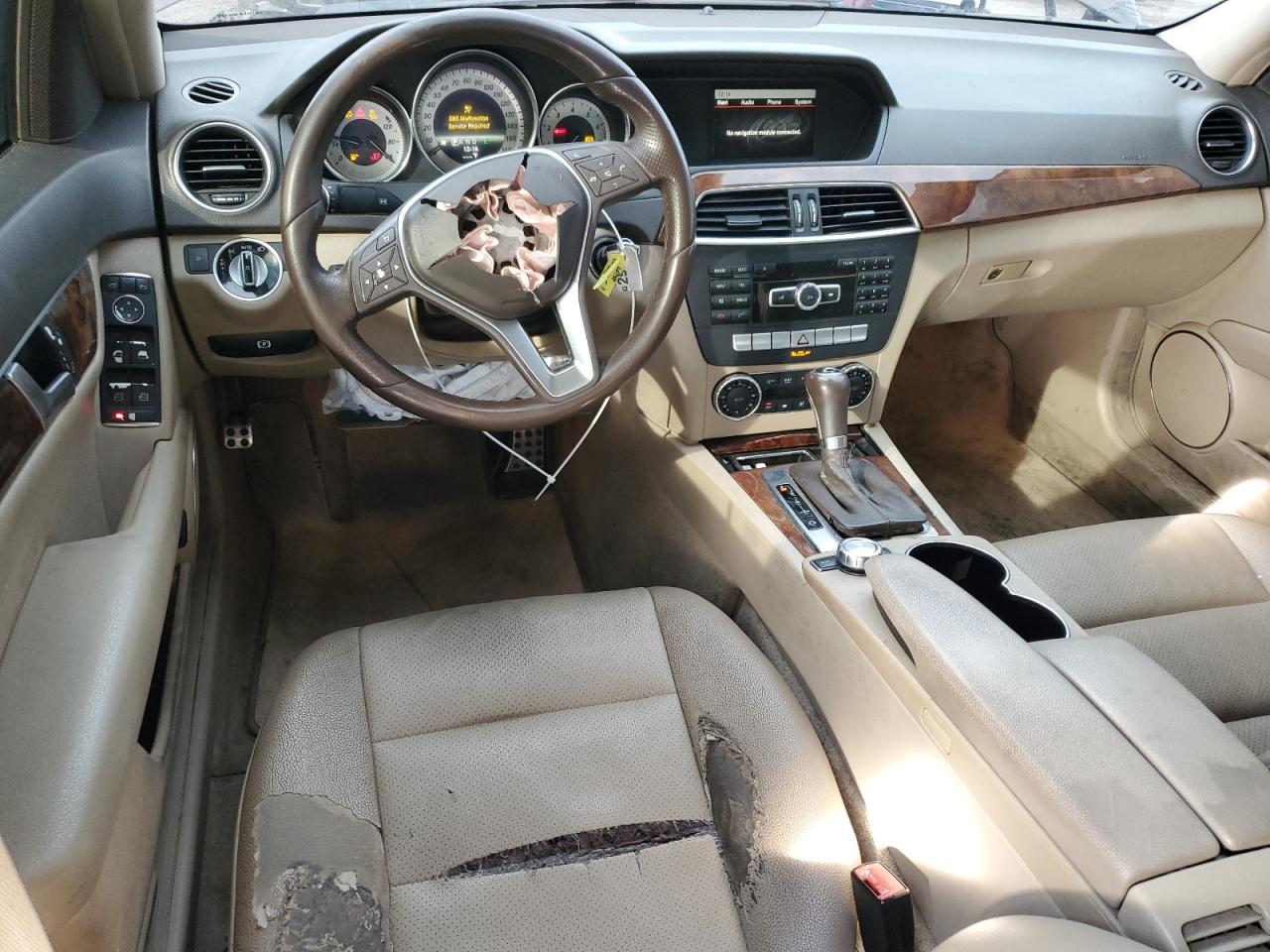 2013 Mercedes-Benz C 250 VIN: WDDGF4HB2DR272017 Lot: 92180765