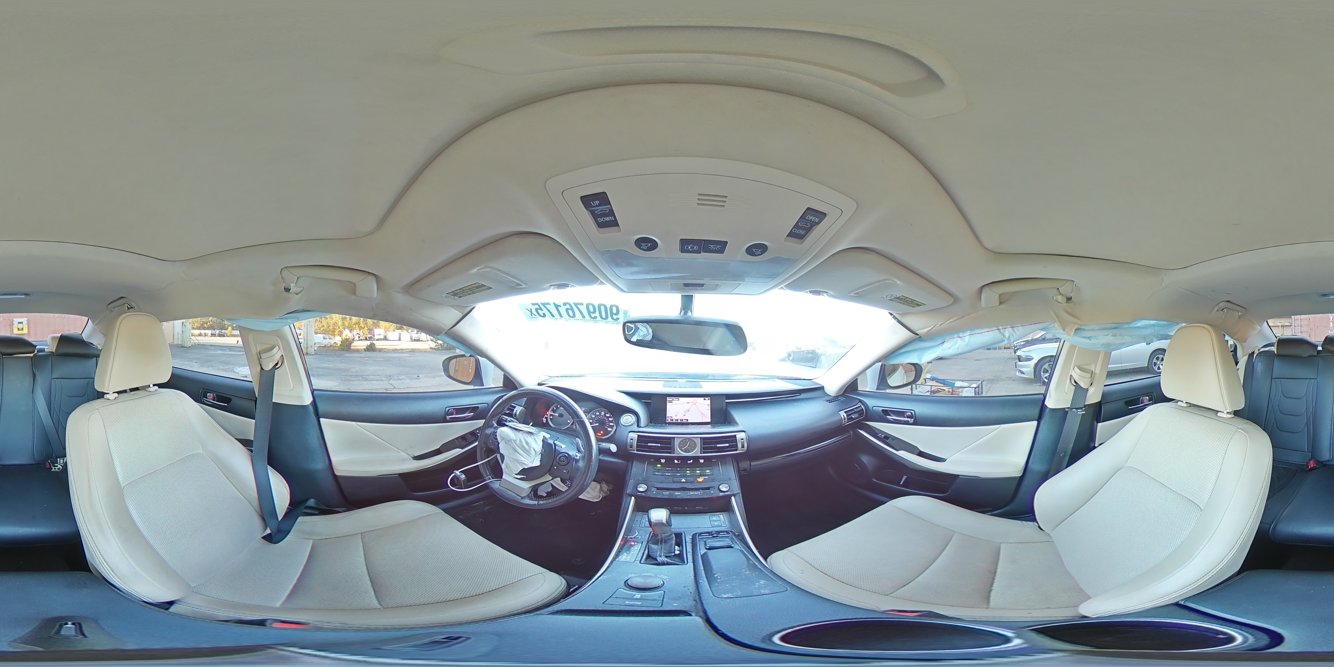 2015 Lexus Is 250 VIN: JTHBF1D23F5078436 Lot: 90976175