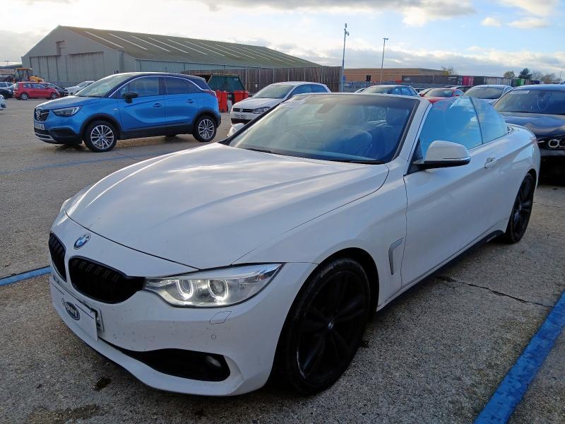 2016 BMW 4 SERIES 420D [190] SE 2DR AUTO [BUSINESS MEDIA] for sale at Copart NEWBURY