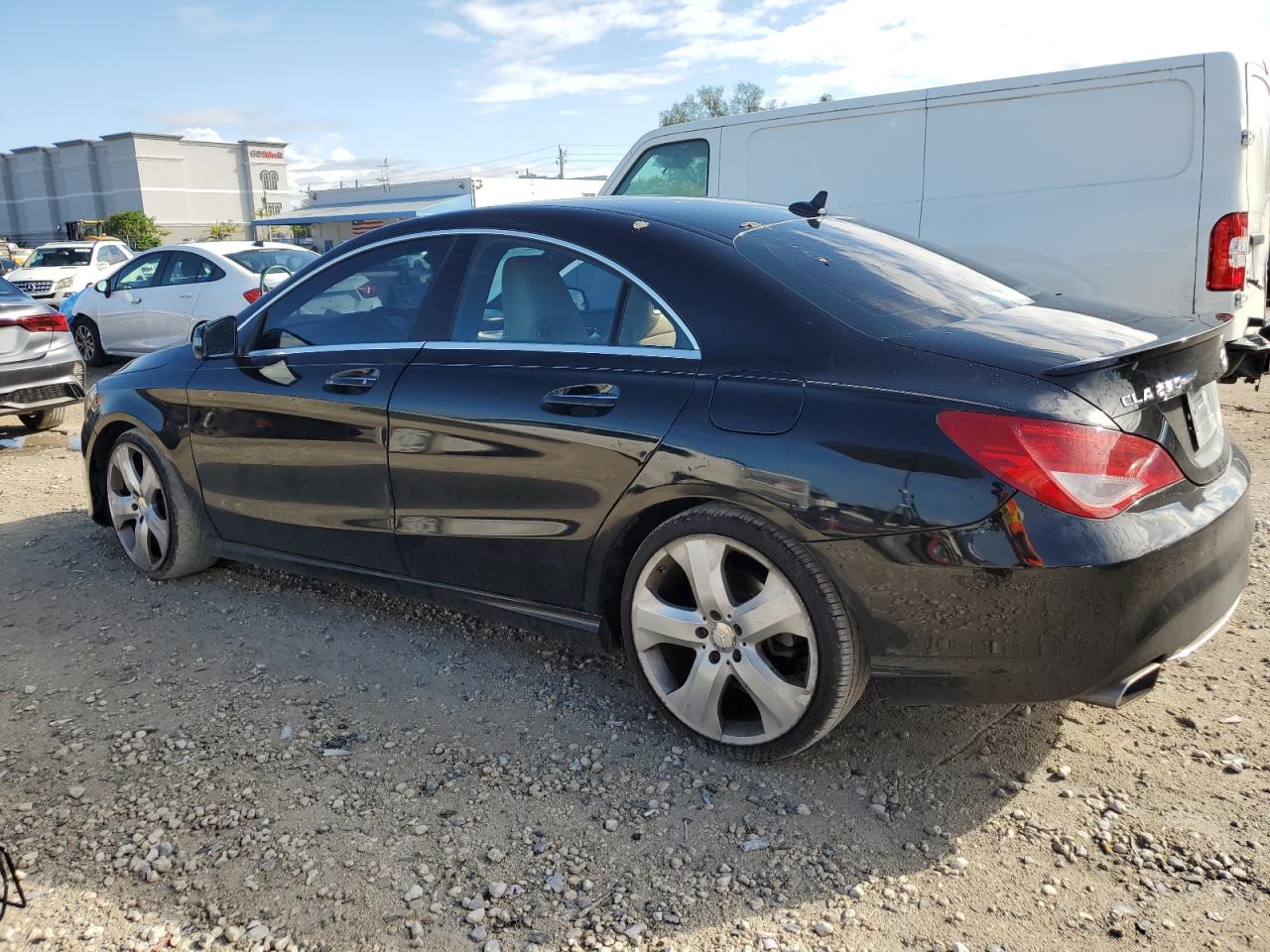 2015 Mercedes-Benz Cla 250 black sedan gas WDDSJ4EB0FN177527 photo #3