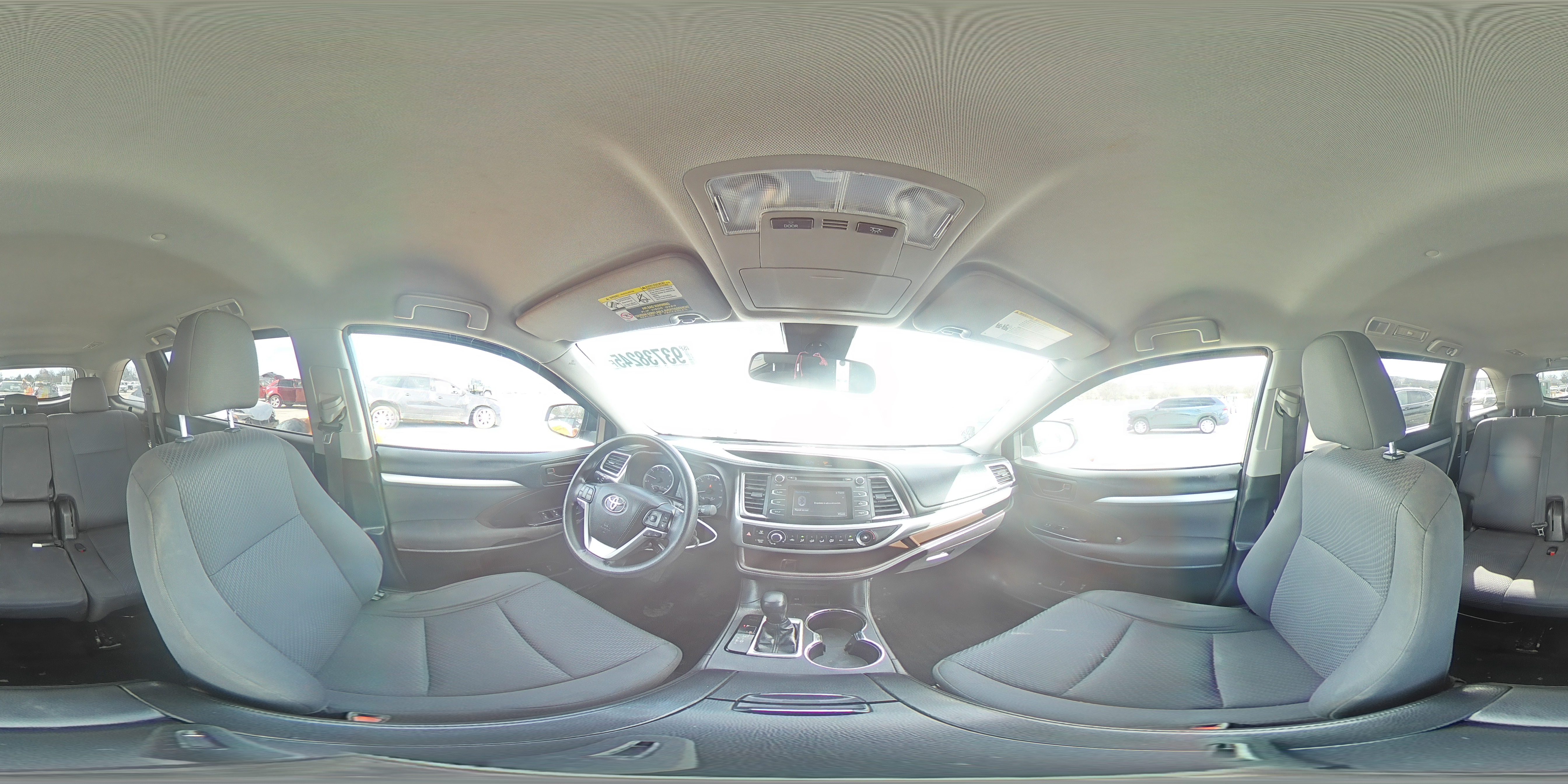 2017 Toyota Highlander Le VIN: 5TDZARFH3HS025540 Lot: 93738245